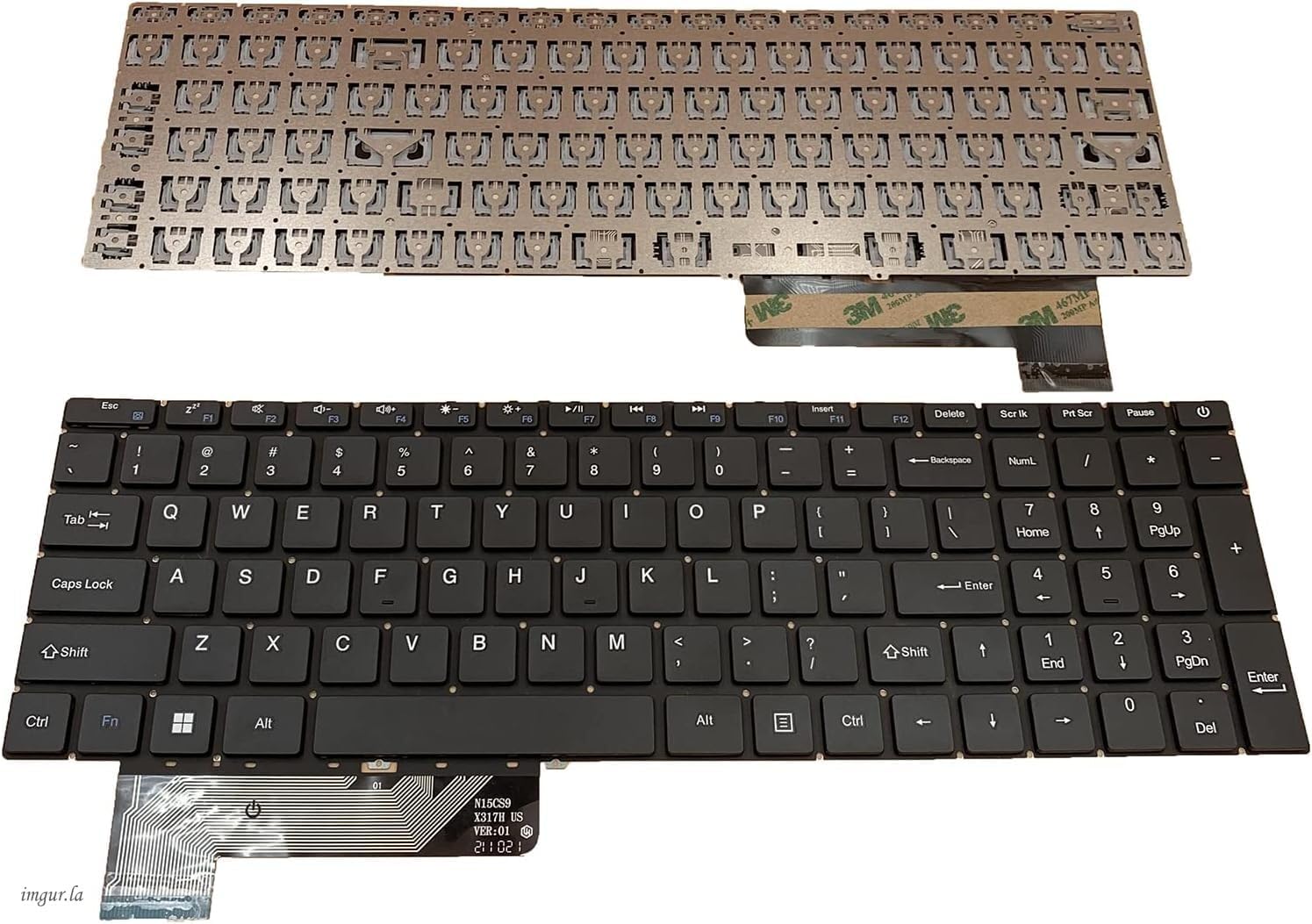 Laptop Replacement US Layout Keyboard for Gateway 15 GWTN156 GWTN156-1BK GWTN156-1BL GWTN156-1GR GWTN156-1RG Keyboard