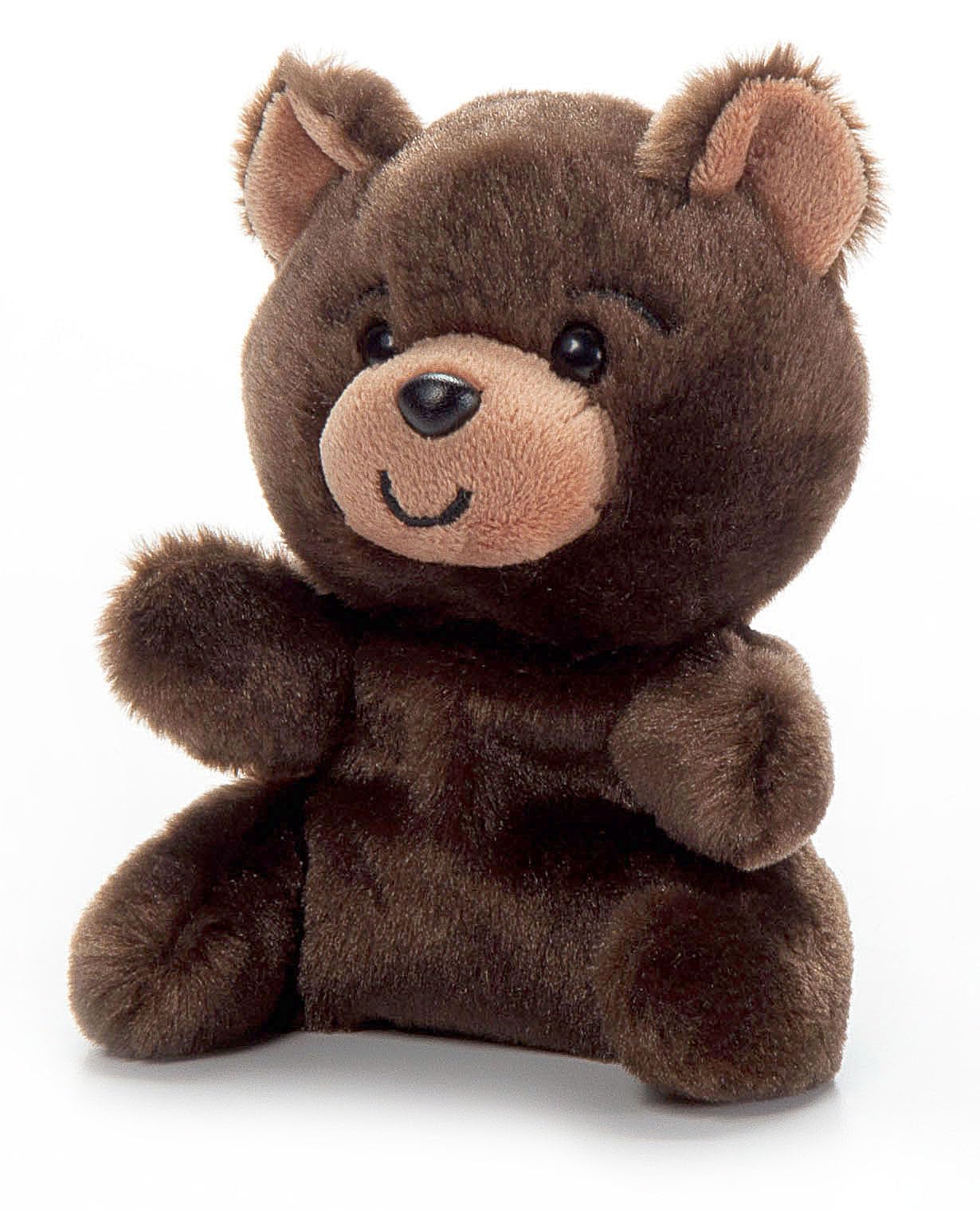 Amazon.com: The Petting Zoo Brown Bear Stuffed Animal Plushie