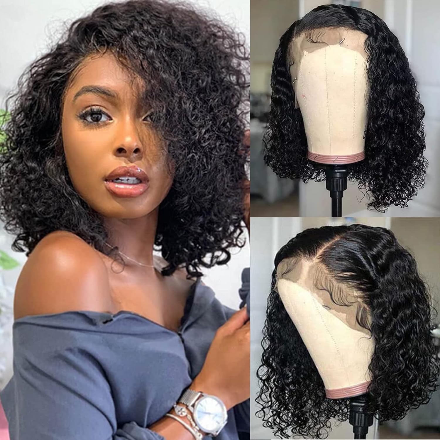 Exquisite Amazon Curly Wigs Human Hair Landscape in 4K Exquisite Amazon Curly Wigs Human Hair Landscape in 4K