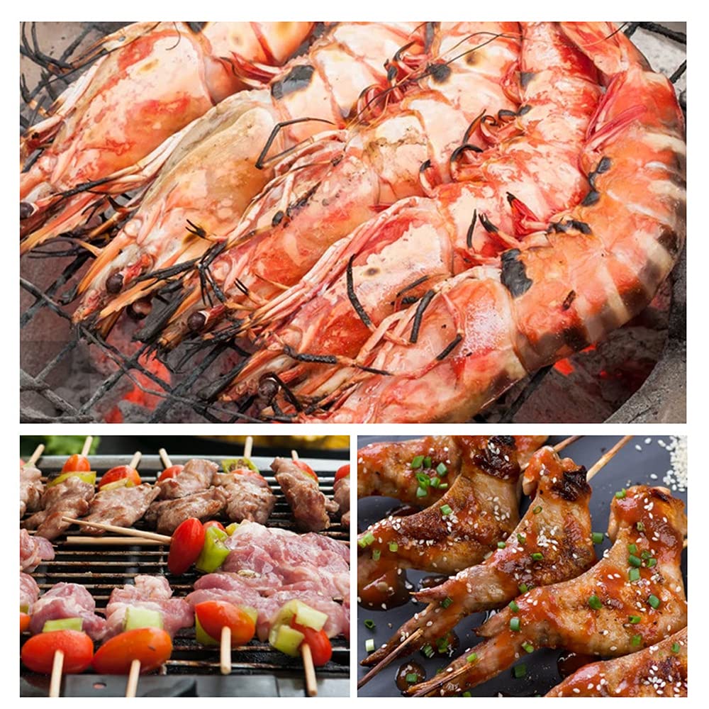 Cesta plegable portátil de acero inoxidable para barbacoa – Accesorio de malla para parrilla de pescado para barbacoa al aire libre, perfecto para acampar y experiencia de cocina en el portón trasero