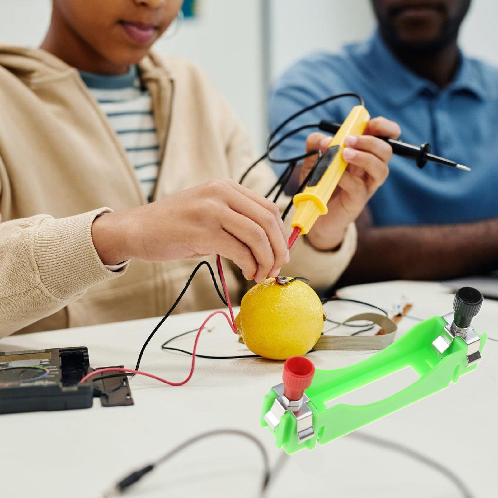 FeiYeup AA Battery Case Holder Battery Storage Box Parallel Series AA Battery Holder for Electrical Experiments Physics Teaching AA Batteries Boxes