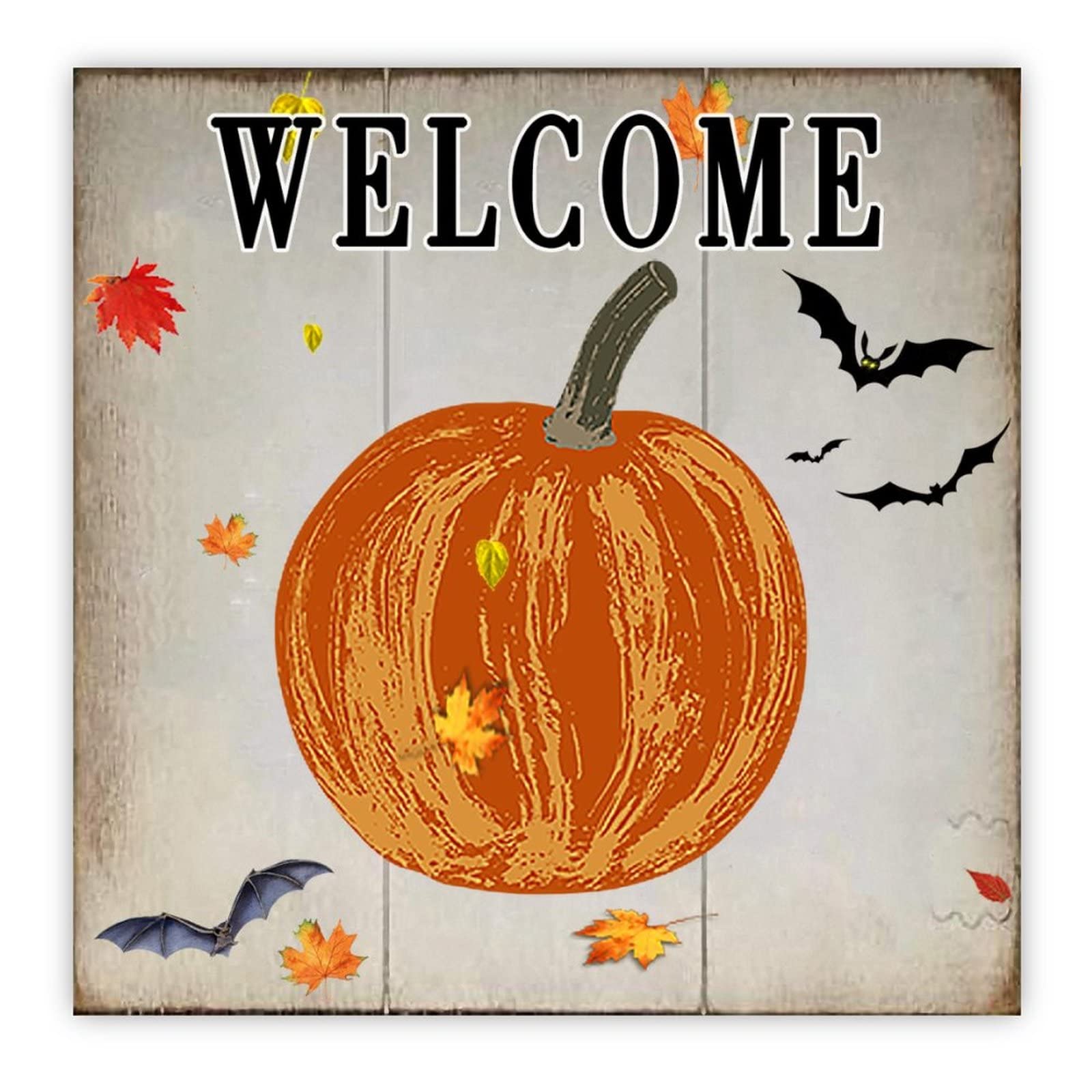 Plaque en bois citrouille Halloween Hocus Pocus, idée cadeau personnalisé pour la maison