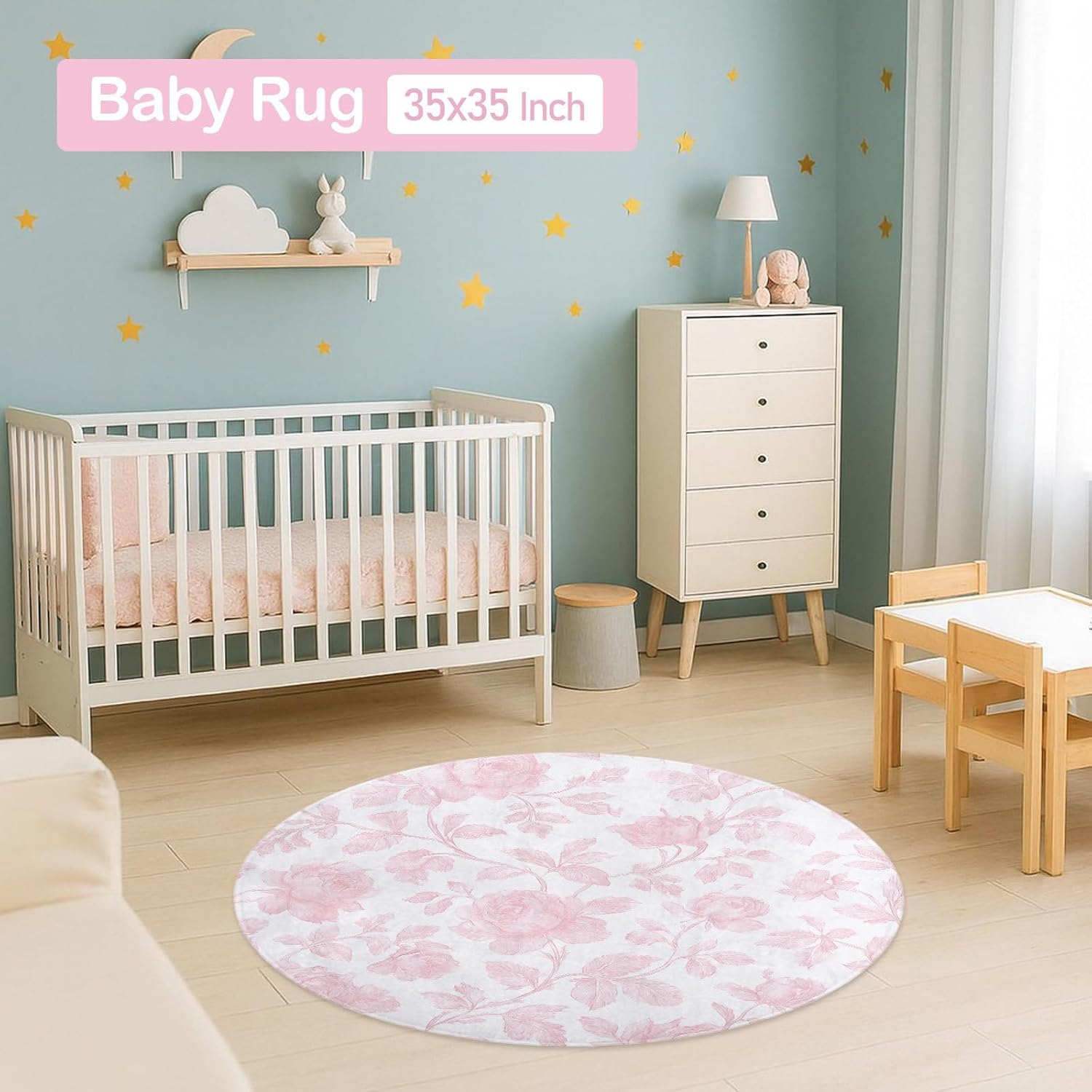Personalized Baby Crib Bedding Set, 3 Pcs Custom Name Nursery Bedding Set, Pink Bow Minky Baby Bedding for Girls with Minky Blanket, Fitted Crib Sheet & Changing Pad Cover – Newborn Infant Gift