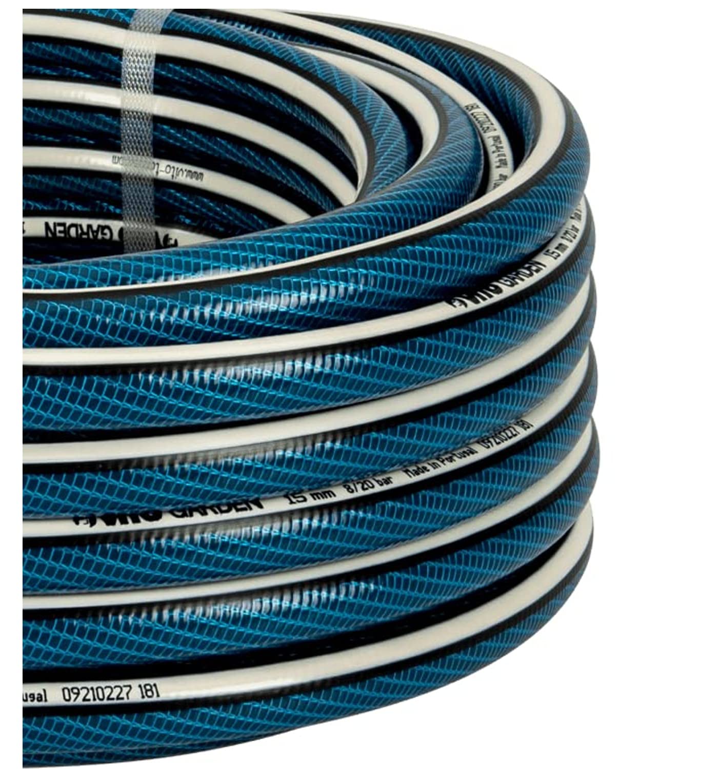 VITO - Tuyau arrosage Jardin Flexible Ø 19mm/ 20mètres 5 Couches 20 Bars Anti torsions Résiste aux UV intempéries Jardins