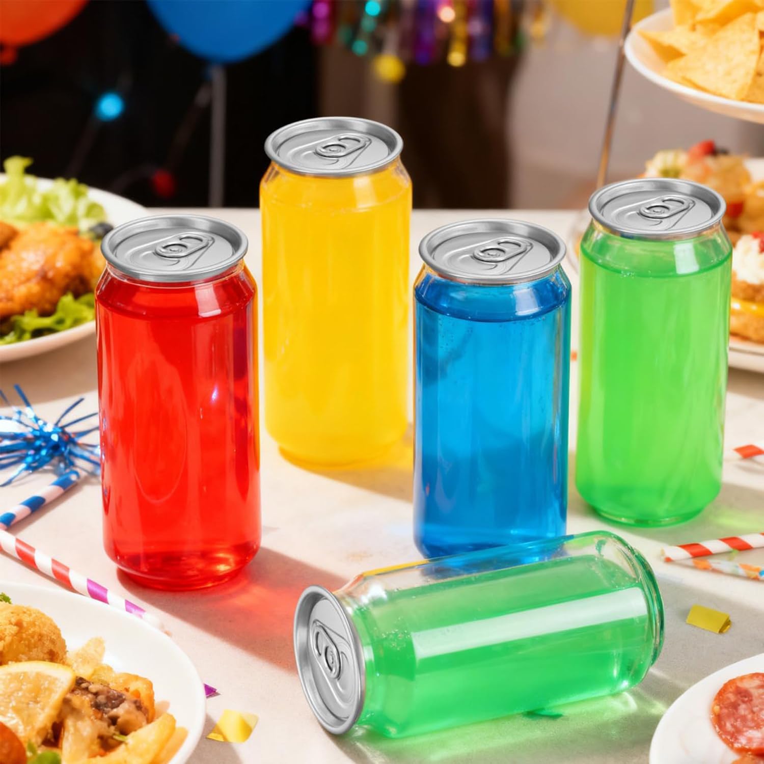 Il succo di plastica imbottiglia i contenitori a tenuta stagna della bevanda dei cappucci di alluminio per il latte dei