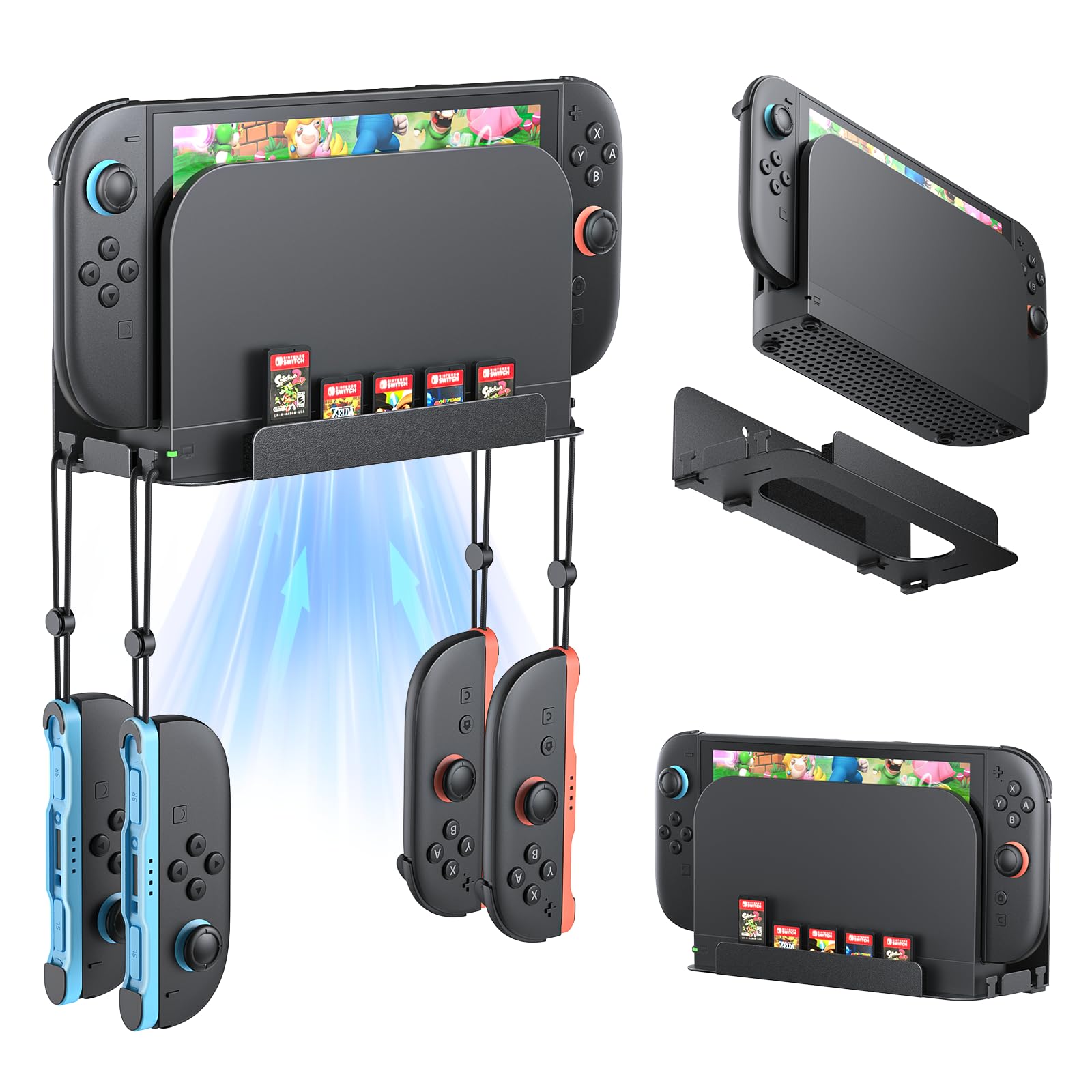 Amazon.co.jp: FASTSNAIL [Switch 1/2 対応壁マウント Nintendo Switch