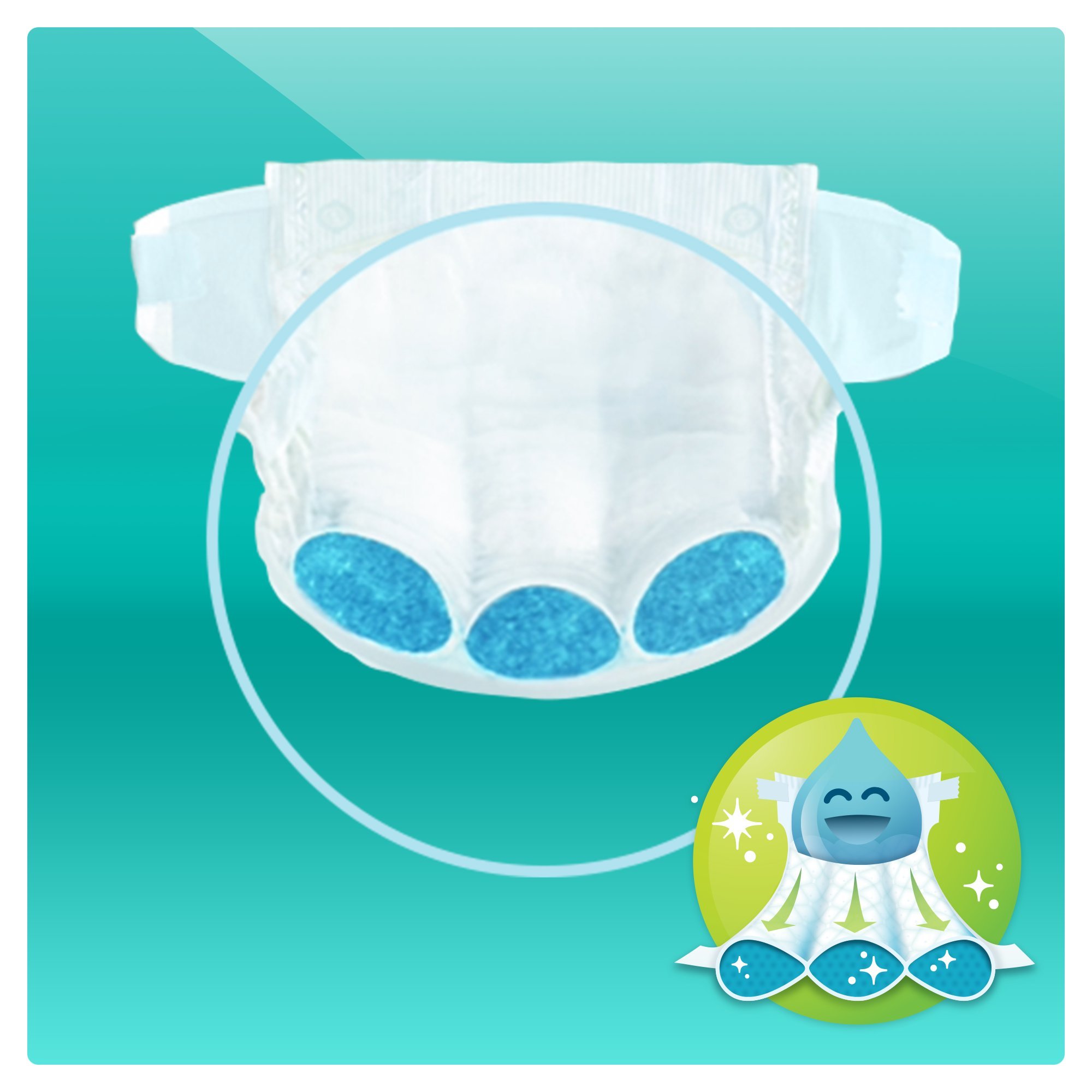Pampers Pieluchy Baby-Dry