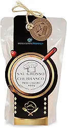 Inteligente Primme Sal Grosso para Churrasco, Tempero Gourmet, 400g