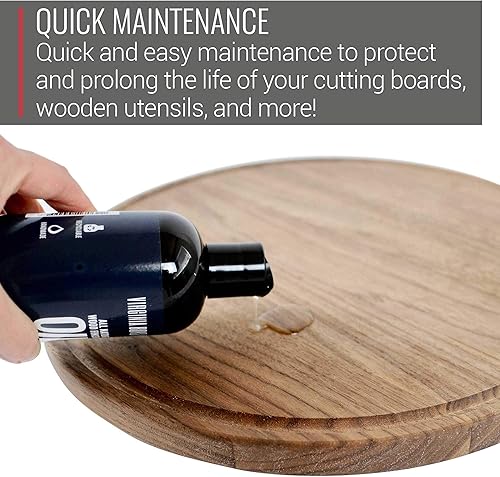 Miniatura 2 de - Ahorra $7 - Virginia Boys Kitchens - Hecho en Estados Unidos - Combo de cera de madera y aceite de condimento - Cera de abeja orgánica y aceite de