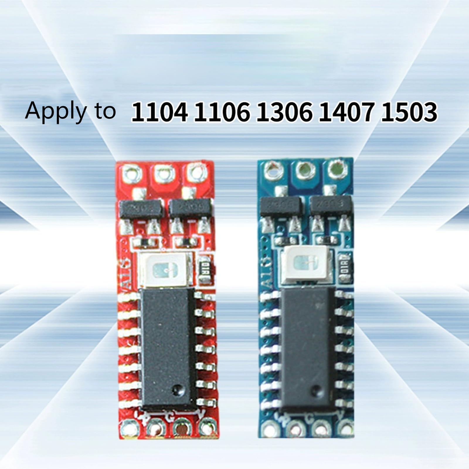 Tizuqe DC3.7V-8.4V Brushless Motor Driver Board 1S-2S 4A Electronic Speed Control for 1104 1106 1306 1407 1503