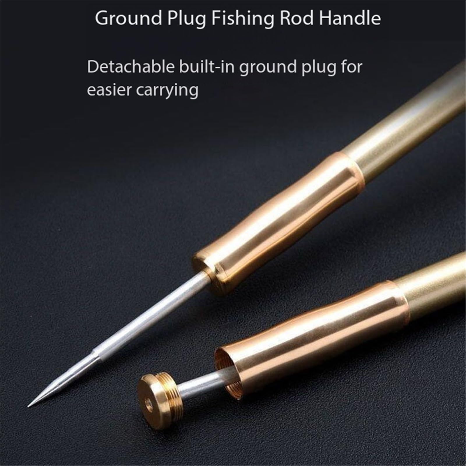 Canna da Pesca Canna da Pesca da Lancio a Lungo Raggio Tenuta in Mano con Canna da Mare con Ruota in Metallo | Ideale for la pesca in acqua salata e nella fossa nera(M)