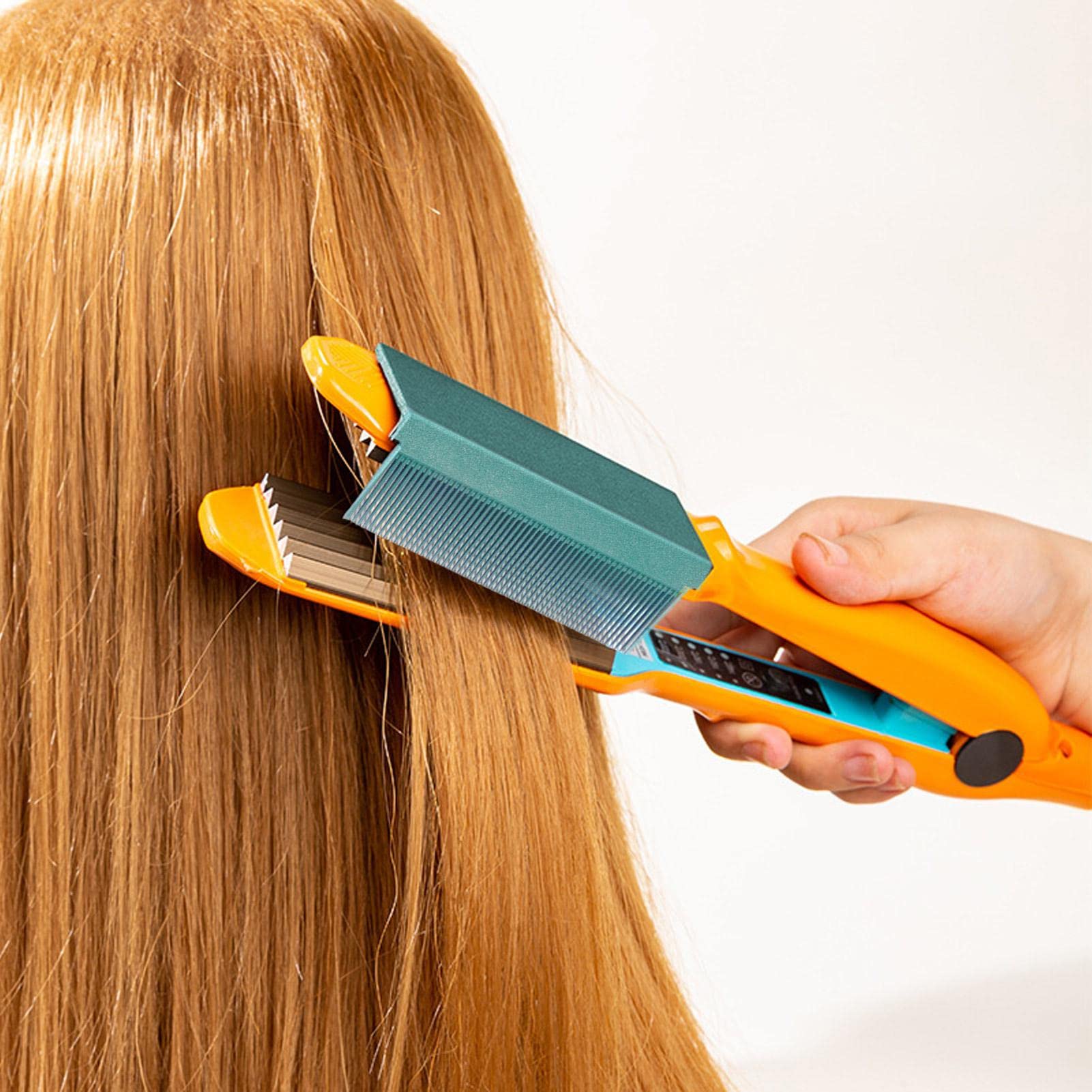 Fer à Lisser Cheveux Avec Peigne Intégré - Prise UE - Marque Sodial - Rose, Neuf Sous Emballage