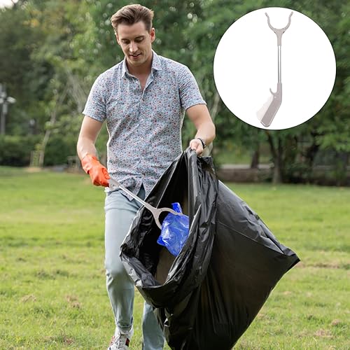 Miniatura 2 de Housoutil 2 herramientas de agarre de basura, herramienta de alcance plegable, herramienta de ayuda de movilidad larga y práctica para personas