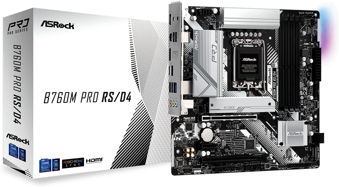 ASRockASROCK B760M PRO RSD4 Socket 1700 ATX
