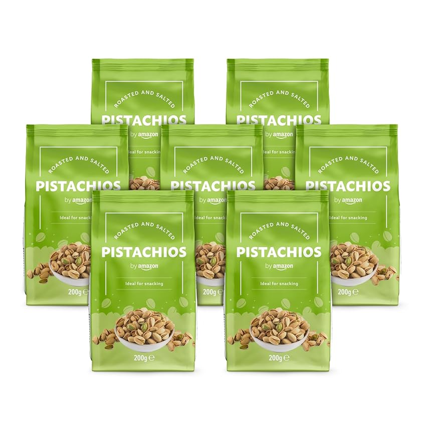 Immagine del prodotto by Amazon Pistacchio arrostito e salato, 7x200g