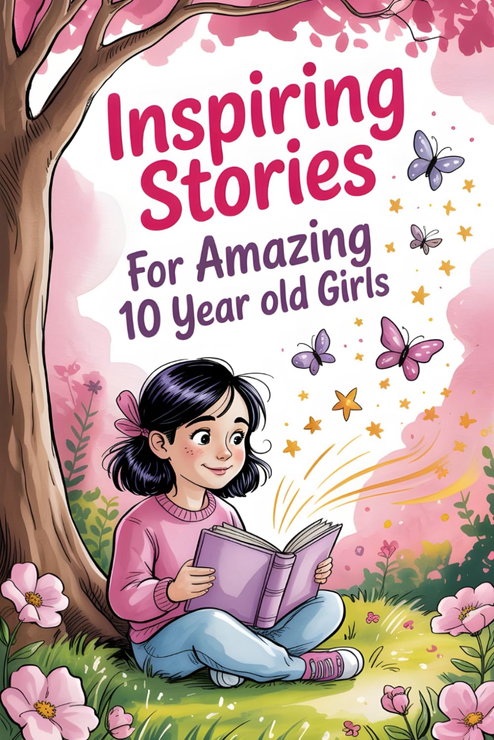 Inspiring Stories For Amazing 10 Year Old Girls: 20 Tales of Courage and Confidence to Empower Kids to Dream Big and Believe in Themselves