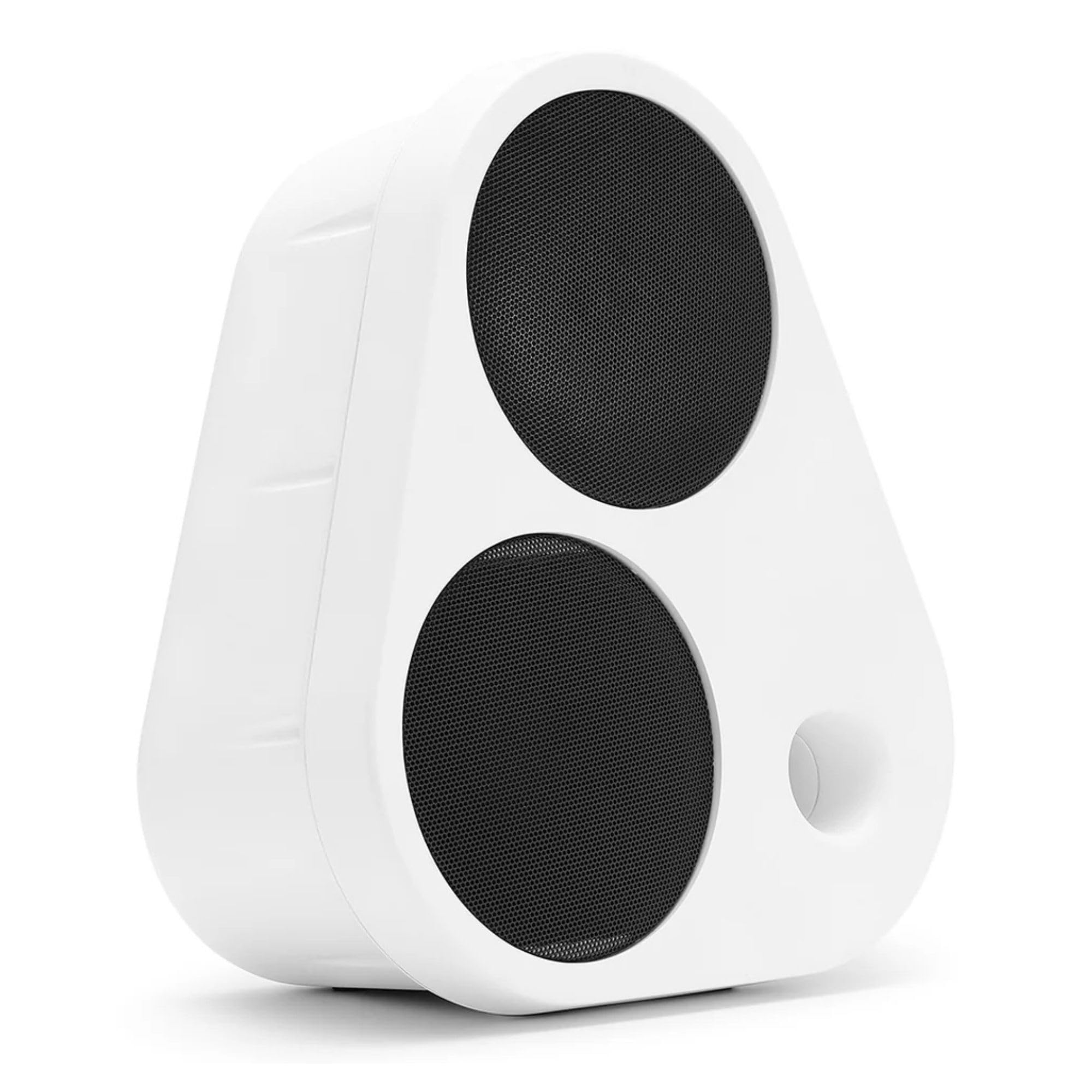 ENKL Sound ES2 Lautsprecher mit Bluetooth 5.3 - Bis zu 24 Std. Akku & Schnellladung - Kraftvoller Bluetooth Lautsprecher im dänischen Design, Wasserabweisend, Stereo-Pairing & USB-C PD - Weiss