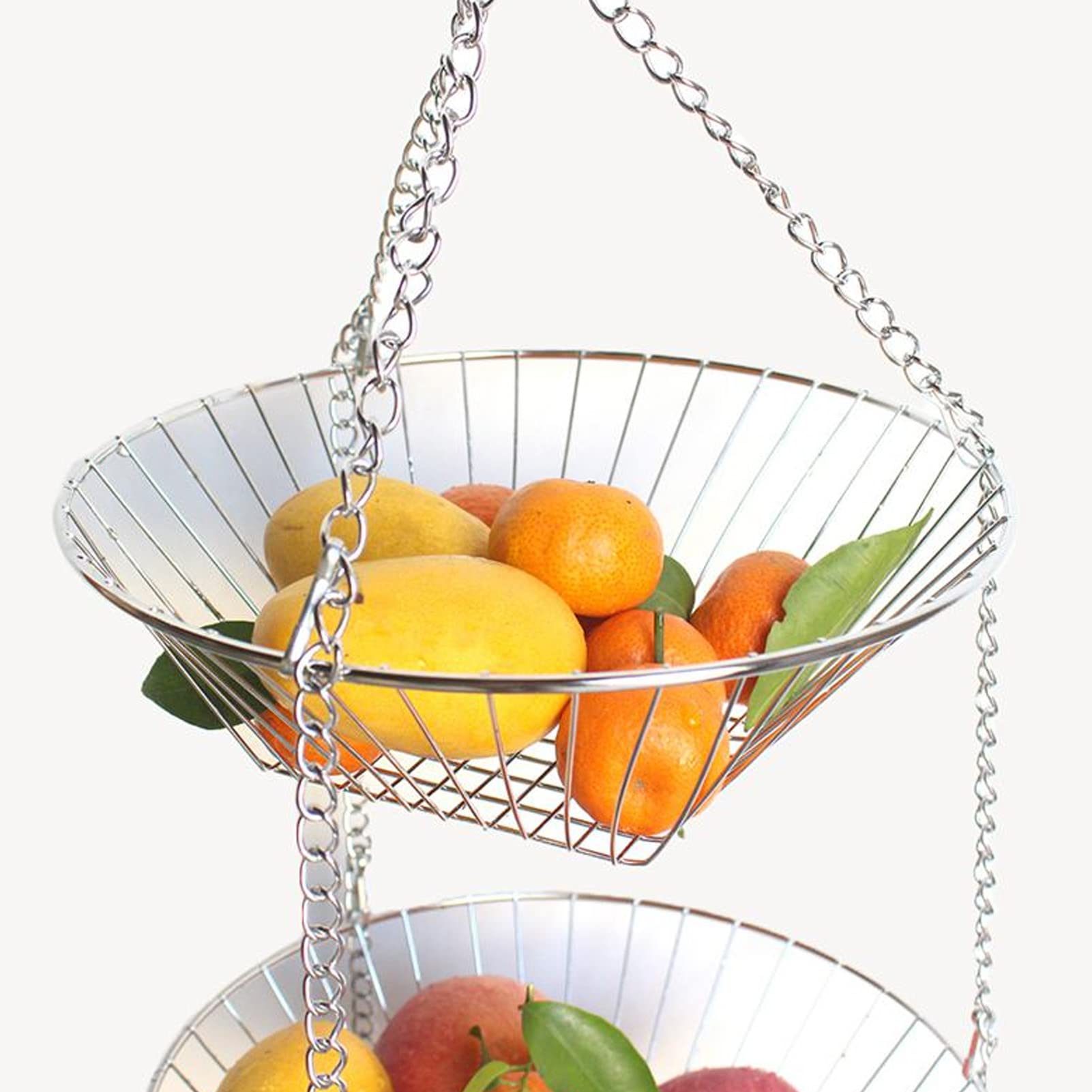 Ouseen Panier De Fruits à 3 Niveaux Pour La Cuisine, Support De Bol De Fruits, Paniers De