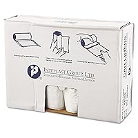 Vista 9 de Inteplast Group Valu-Plus HDPE. Star Seal. Revestimiento para bote de basura, Natural, 200