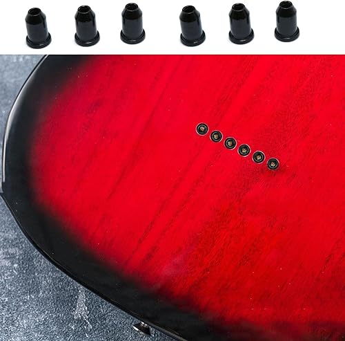 Miniatura 5 de Casquillos de guitarra para cuerdas de guitarra, hebillas de montaje, virolas a través del cuerpo para bujes para piezas de instrumentos de guitarra