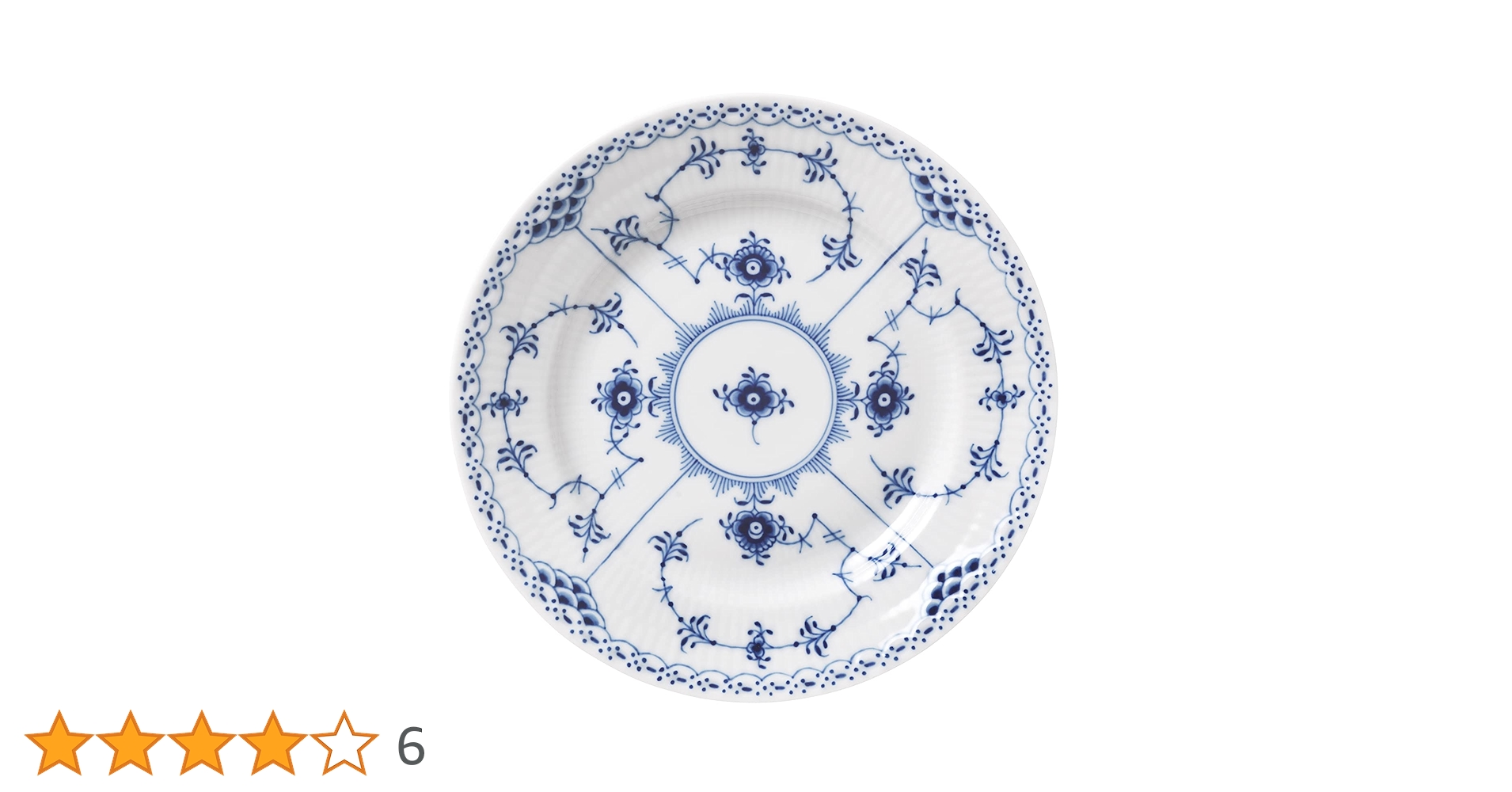 ロイヤルコペンハーゲン ブルーフルーテッド ハーフレース17cm セット ロイヤルコペンハーゲン（Royal Copenhagen） ブルー