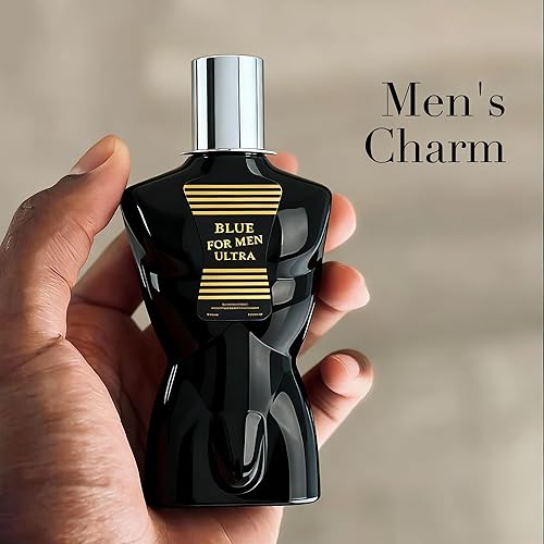 Miniatura 4 de Blue for M Ultra for M, regalo de colonia para hombre, EDP de larga duración, aura del elitismo y estilo moderno, perfume para negocios, viajes