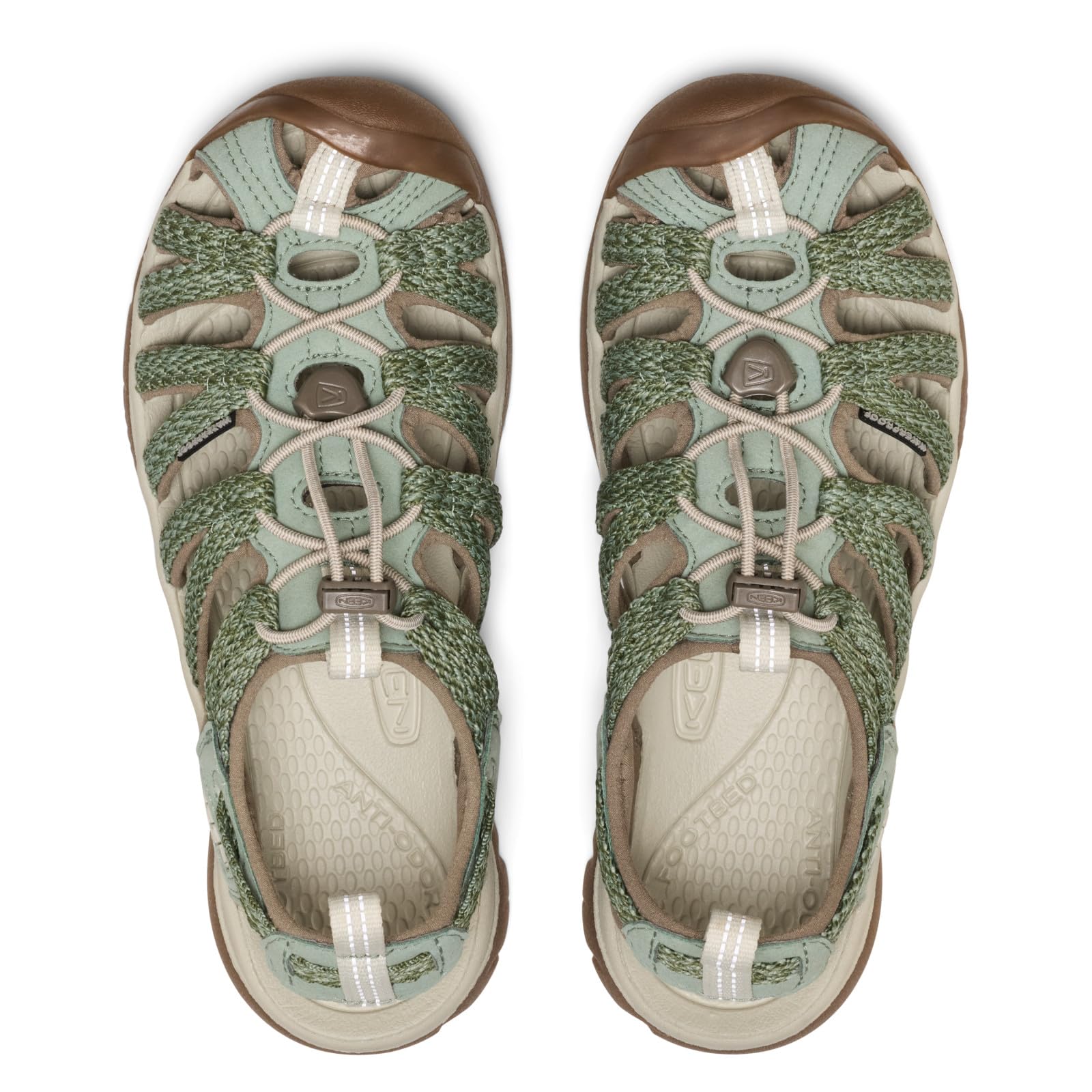 KEEN Damskie sandały Whisper, Lily Pad, 40 EU, Lily Pad, 40.5 EU