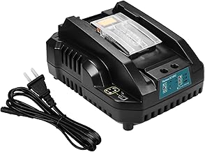 DOSCTT DC18RC 互換充電器 互換マキタ 14.4-18v 充電器 リチウムイオンバッテリー用 メロディー付き 壁掛け可能 軽量化 BL1415N BL1430 BL1460B BL1815N BL1830B BL1860B などに充電可能 bl1860b 充電器