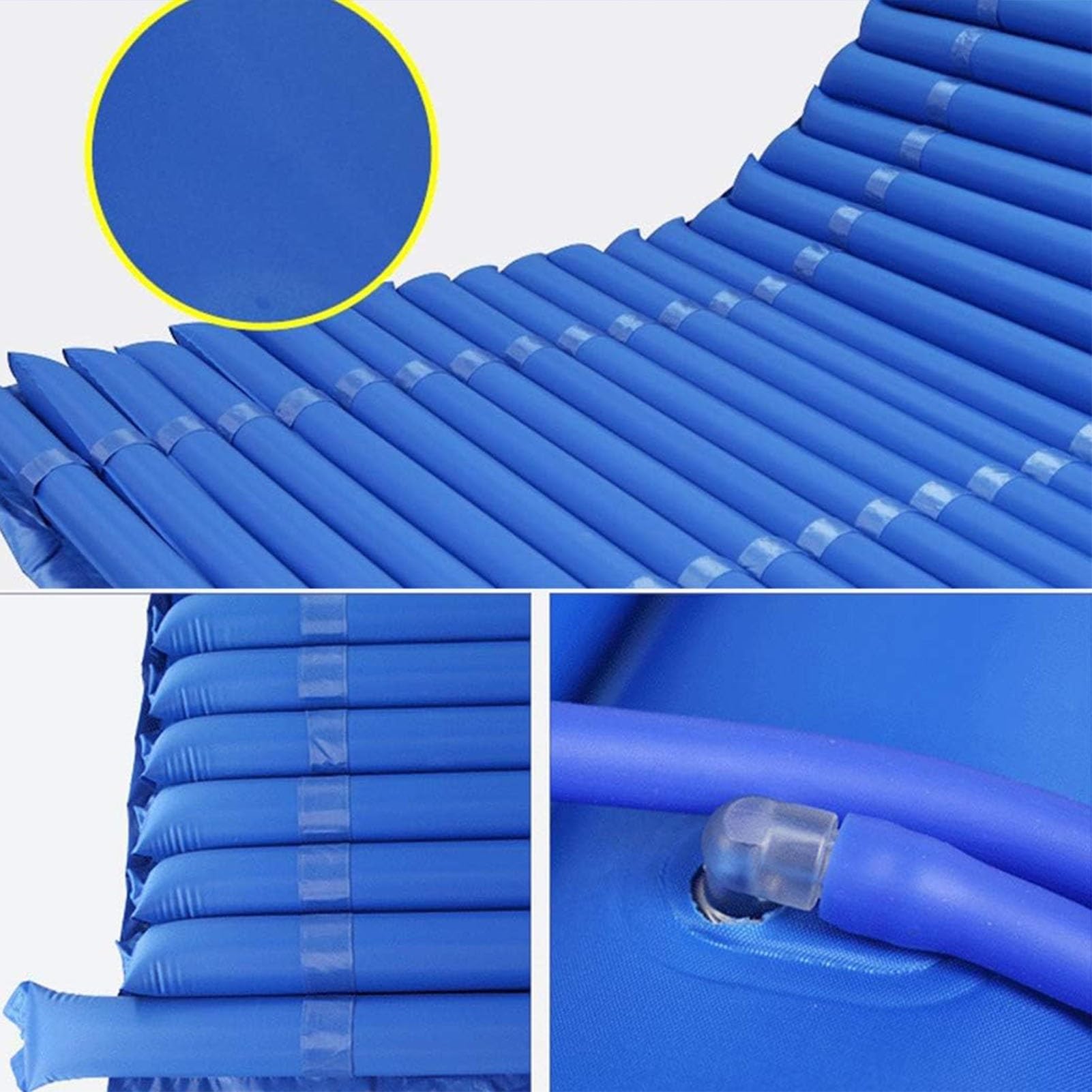 Colchón Antiescaras Ensanchado, Cómodo Colchón Presión Aire Alternante con Bomba Almohadilla para Colchón Alivio Presión Airbag Desmontable, Prevención Y Alivio De Úlceras por Presión (Tamaño : 110cm