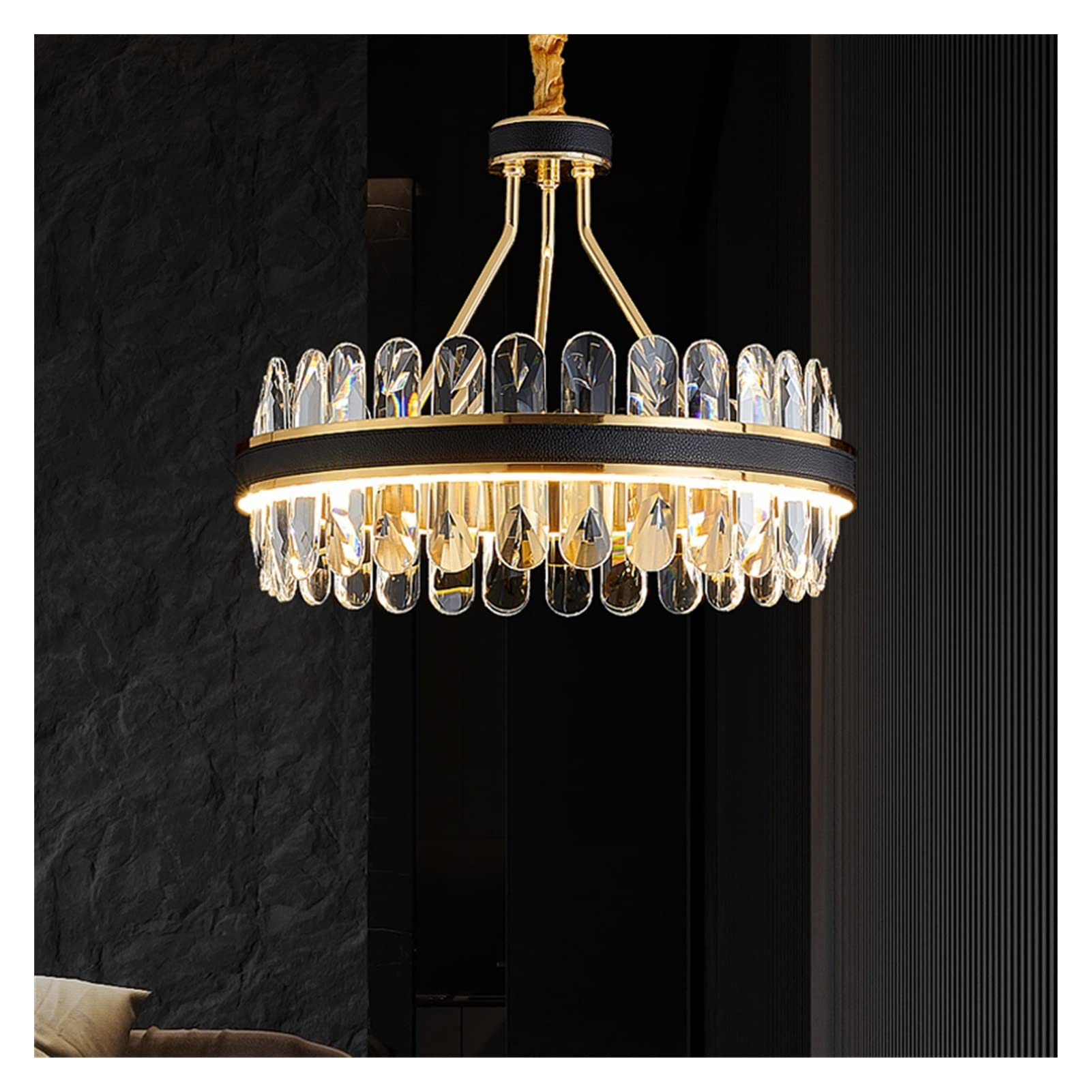 LED Lámpara de araña moderna, moderno cristal grande araña grande, colgante, luz, villa de oro, oro. LED Colgando luz de lujo interior salón comedor ., moderno LED Candelabro,Iluminación de techo