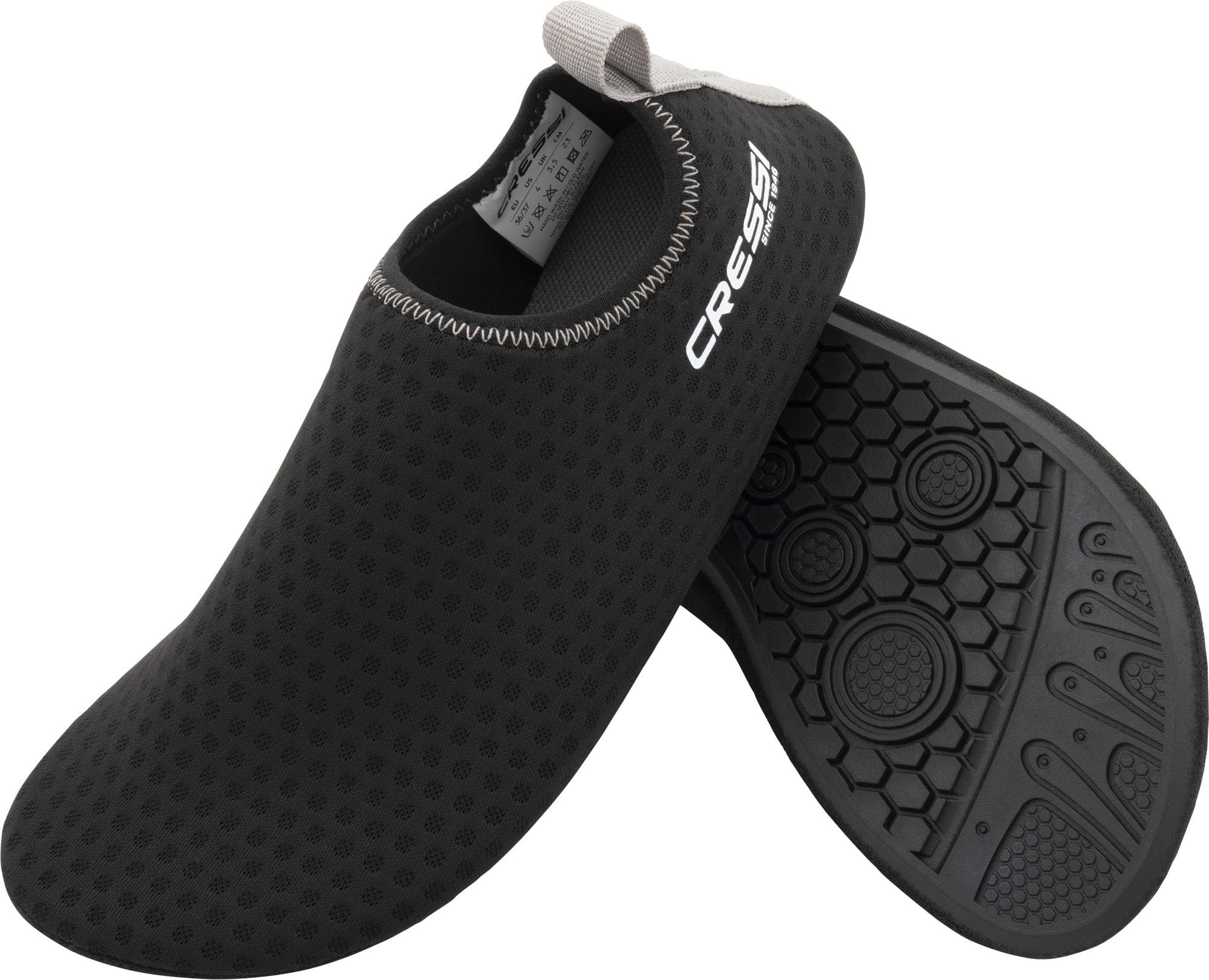 CRESSI seit 1946 - Tropea Aqua Shoes - Neue Damensocken für Schutz, Bewegungsfreiheit und Absolute Vielseitigkeit im Wasser, Entwickelt für Pool, Aber auch Perfekt für den Meer - Türkis - 40/41