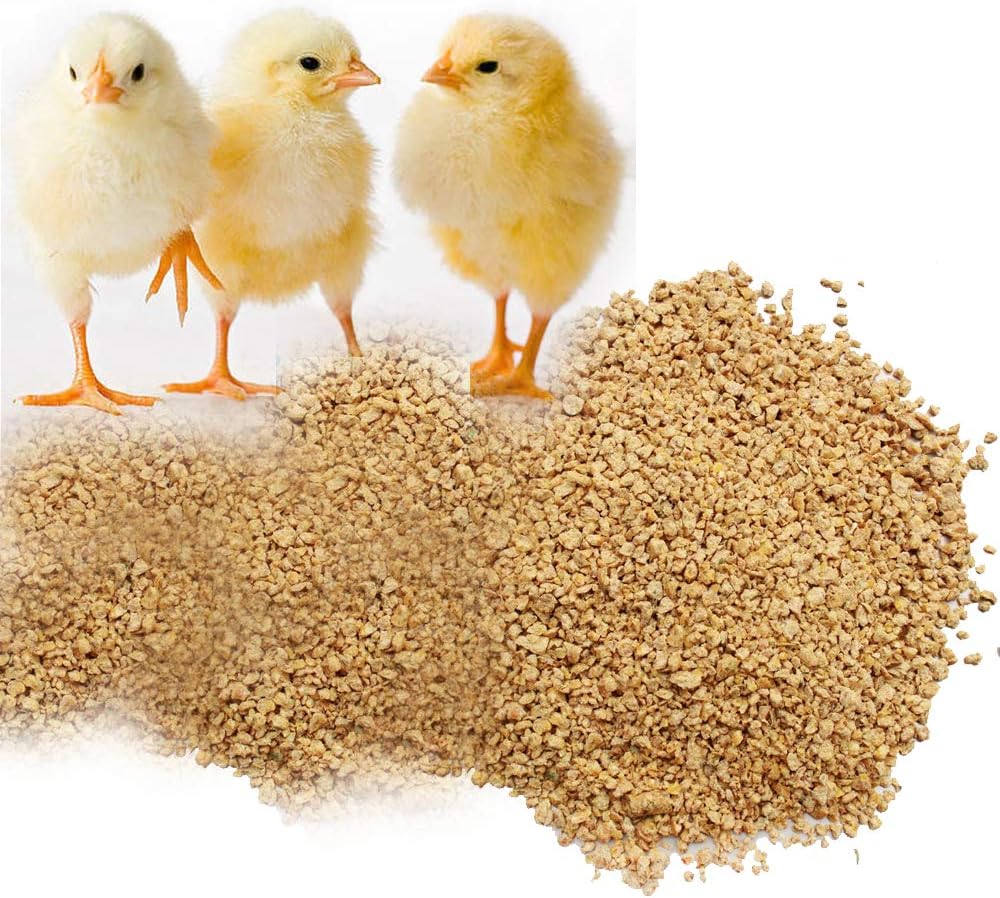 Poultry Flake Feed for Young Chicks (0 to 6 Weeks, 1Kg, Bio_25