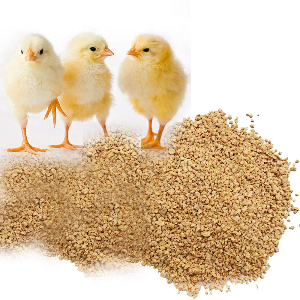BIO BLOOMS AGRO INDIA PRIVATE LIMITED Poultry Flake Feed for Young Chicks (0 to 6 Weeks, 1Kg