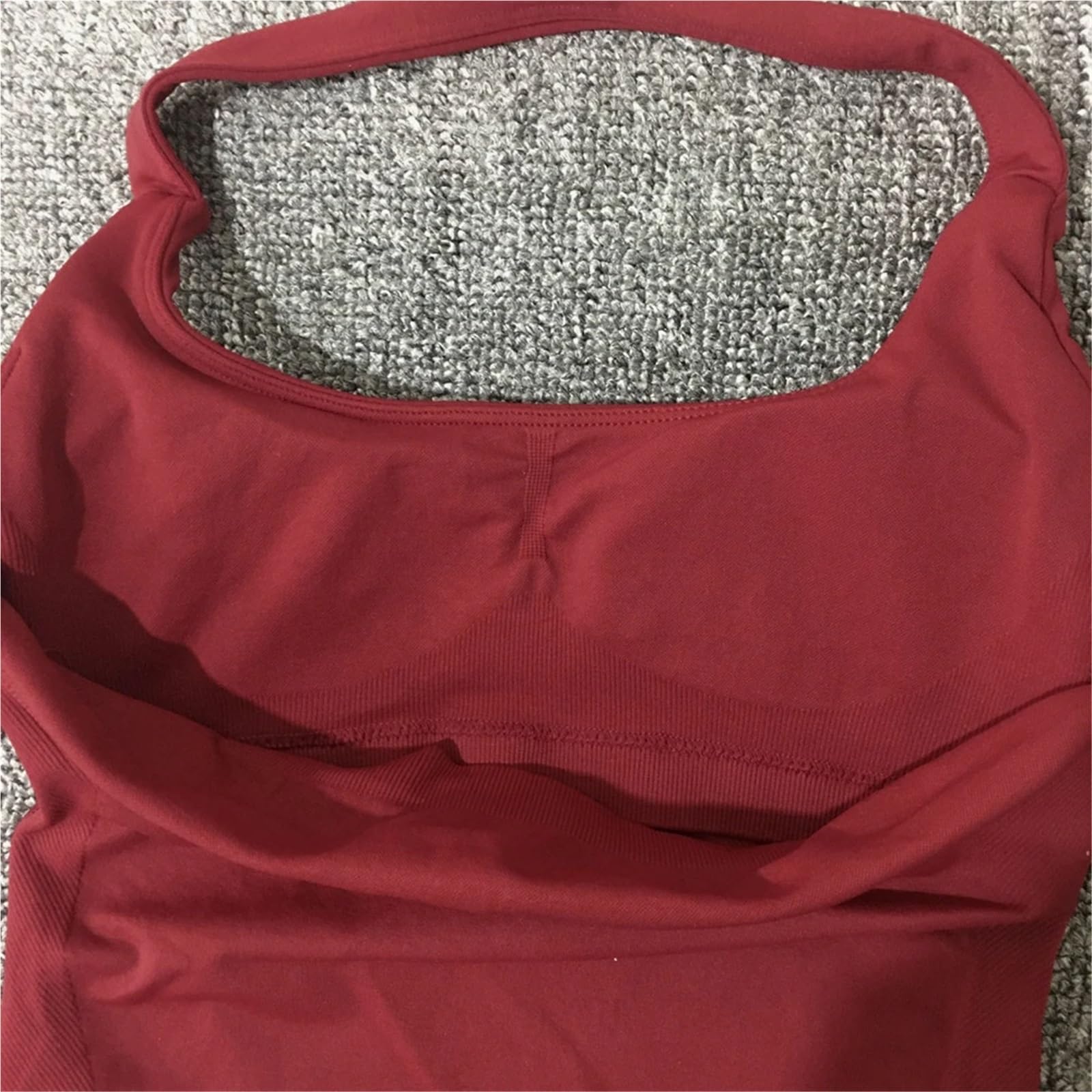 Reggiseno Sportivo Donna Top Senza Cuciture for Yoga, Schienale, con Scollo a V e Canotta Modellante