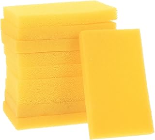 Ipetboom 10 peças filtro de esponja de aquário almofadas de filtro de tanque de peixes filtro de mídia para lagos tapetes de filtro para aquário tanque de cárter lagoa tanque de peixes aquário