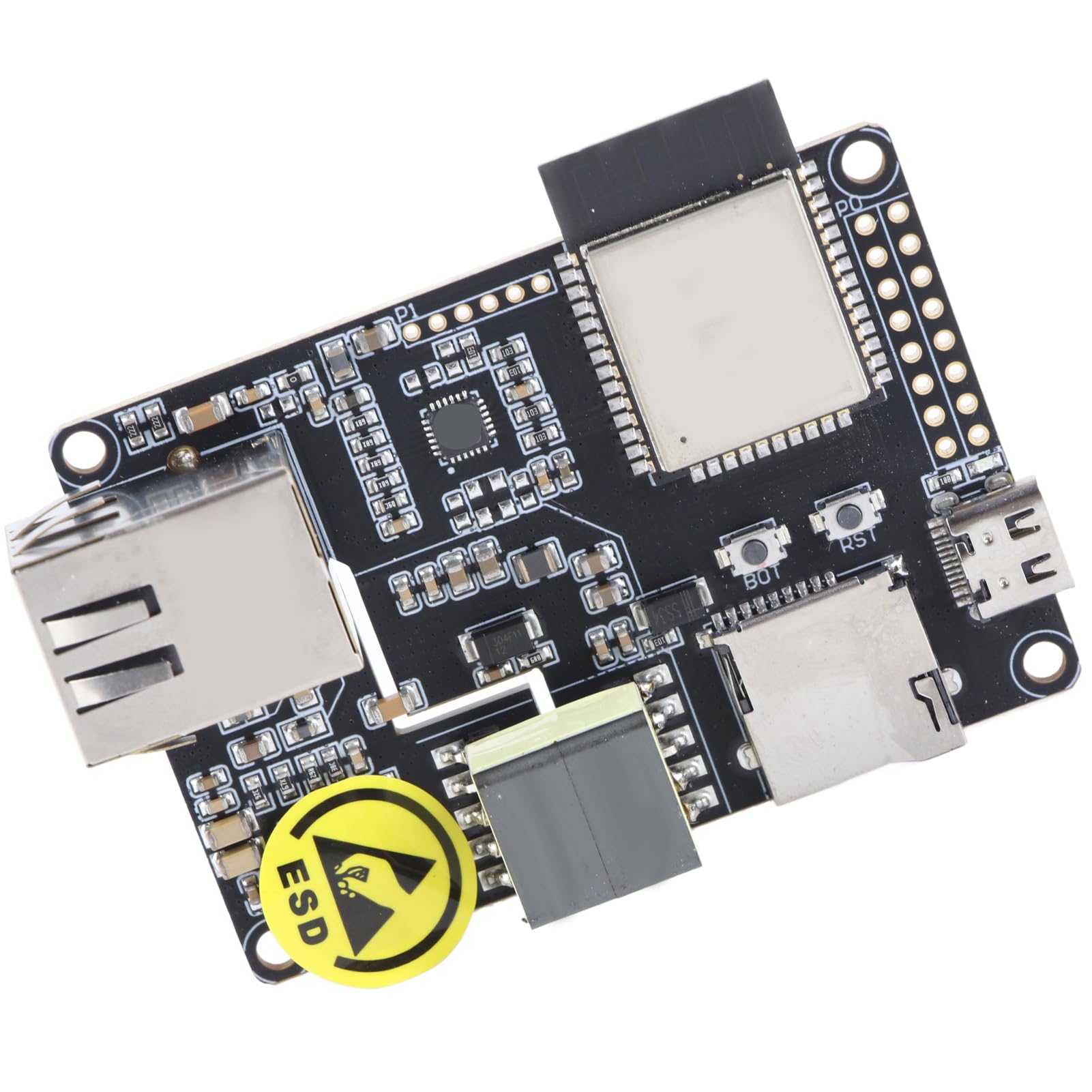 CHICIRIS Karta rozszerzeń Adaptera Ethernet z Chipem LAN8720A, Programowalny Sprzęt o Dużej Szybkości 150 Mb/s do PCB, dla Aplikacji na Androida/iOS/OS X/FreeRTOS
