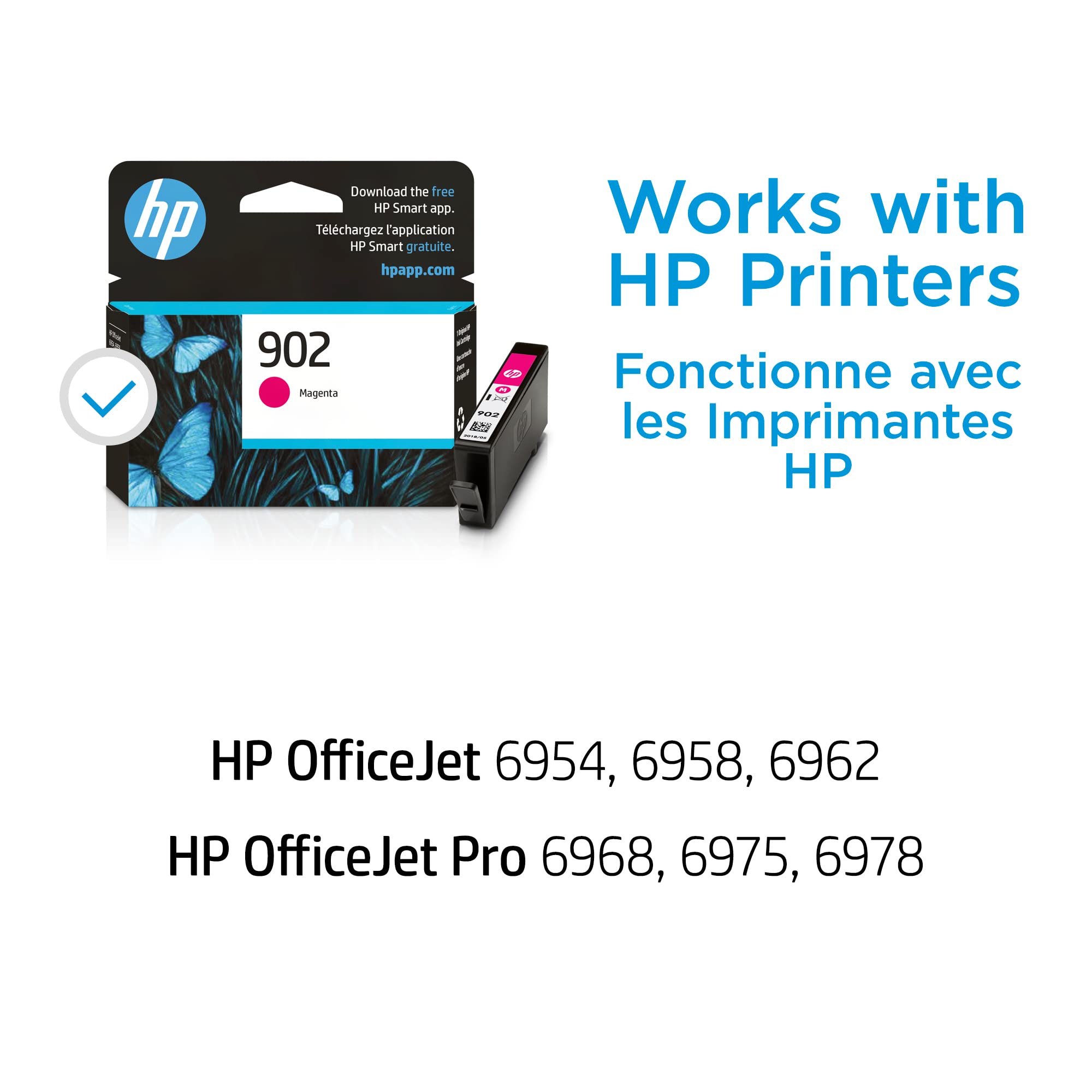 Original HP 902 Magenta Ink Cartridge 