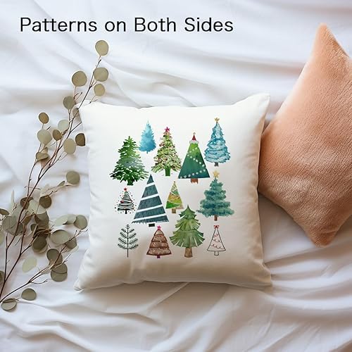 Miniatura 2 de Christmas Tree Pillow Cover Home Living Room Cushion Christmas Decor Christmas Throw Pillow Case