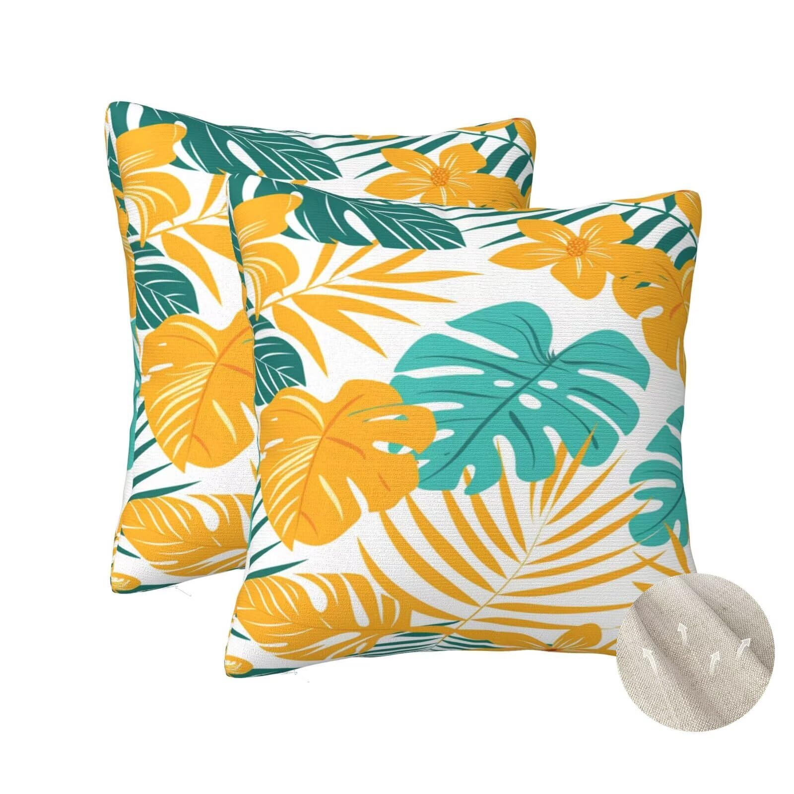 Housses de coussin caramel 60x60 durables et douces pour lit