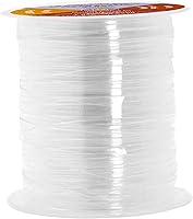 Vista 10 de Mandala Crafts 1/2 pulgada ligero y transparente elástico para coser – 33 yardas invisible transparente correas elásticas transparentes