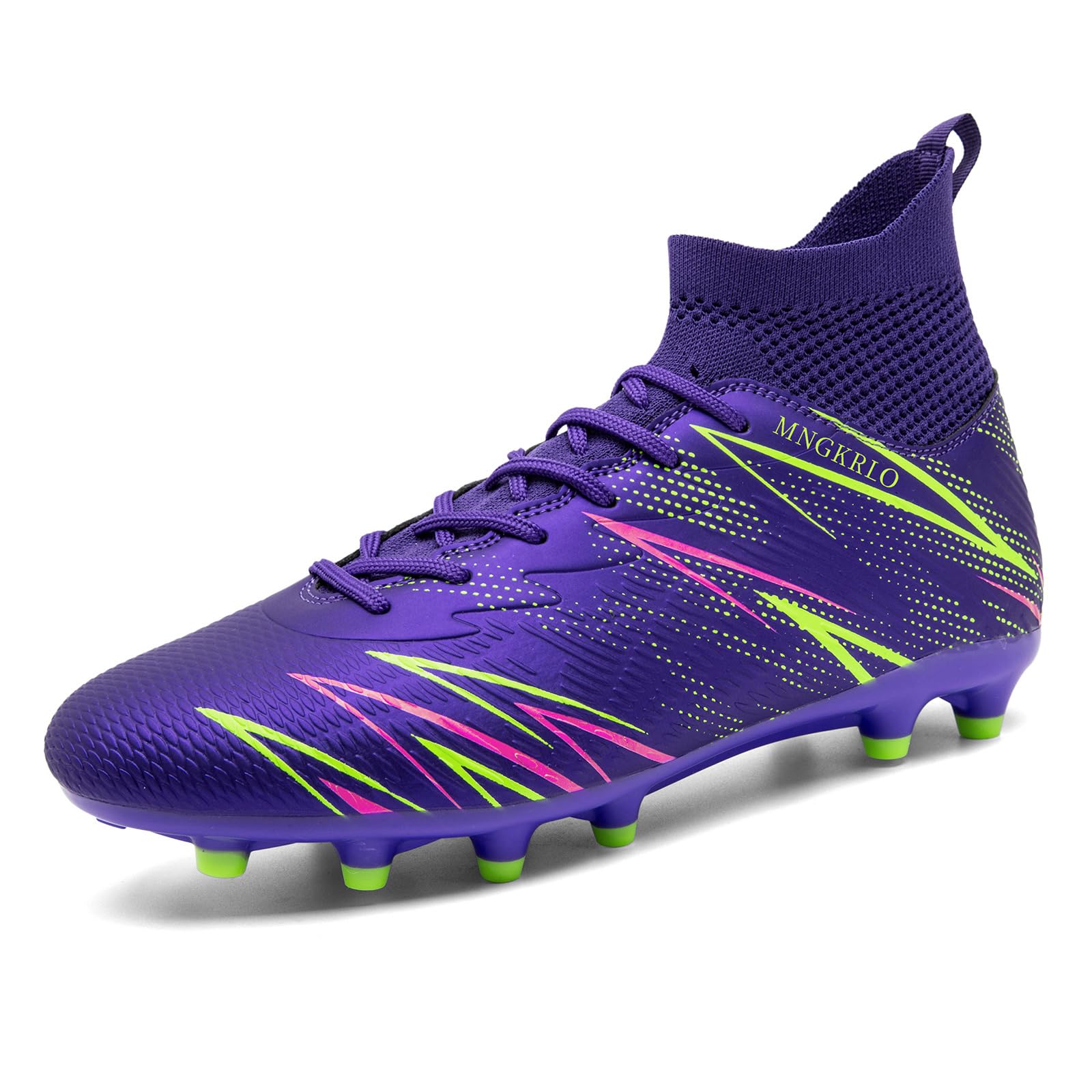 Men's Football Boots Outdoor Spike Cleats Soccer Shoes Women's Astro Turf Trainers Professional Athletics Sneakers Teenager Competition Sport Futsal Shoes — view 8