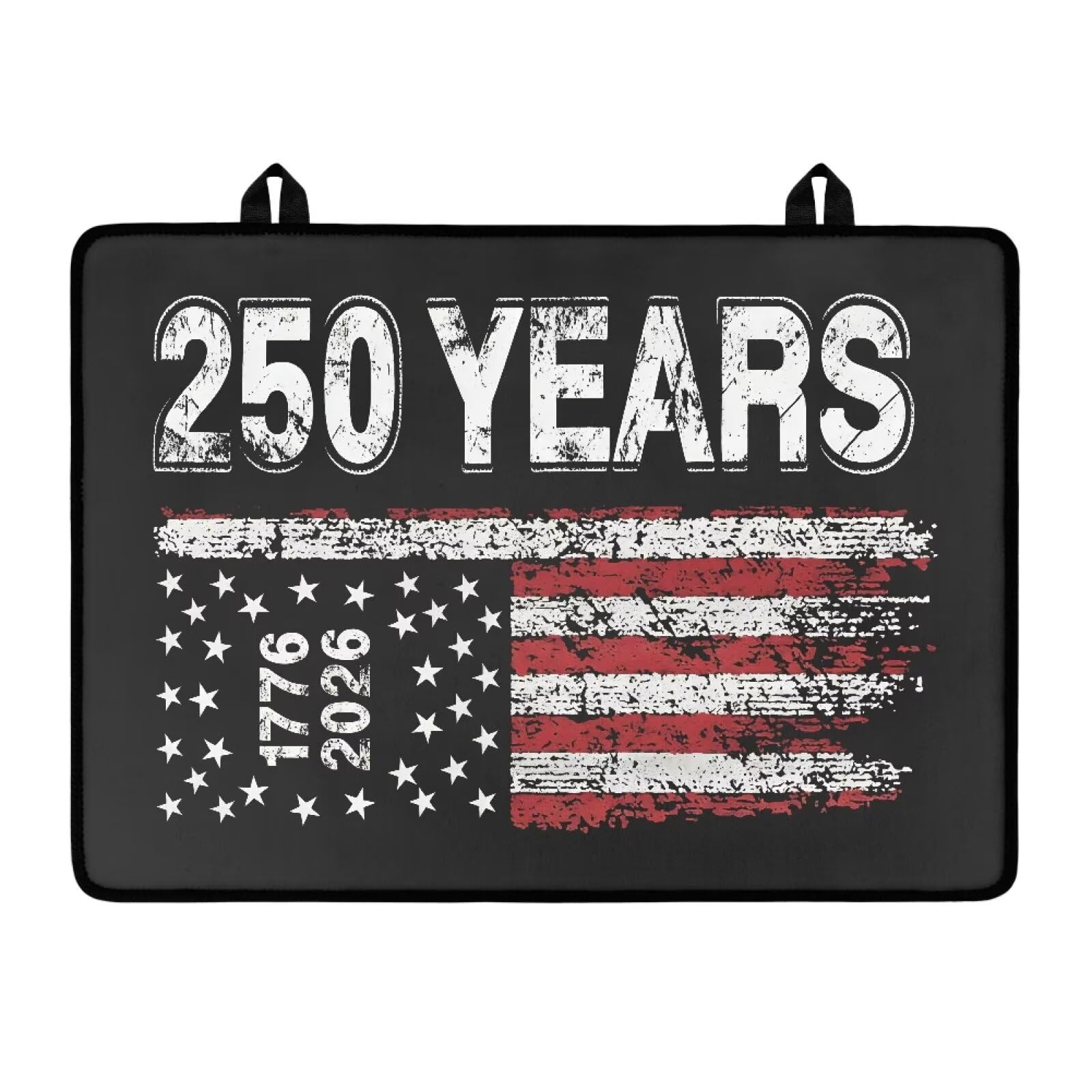 250 Years Anniversary Stove Top Cover for Electric Stove, 4th of July Patriotic Glass Ceramic Stove Top, Heat Resistant Cooktop Cover Dish Drying Mats Independent Day Decor