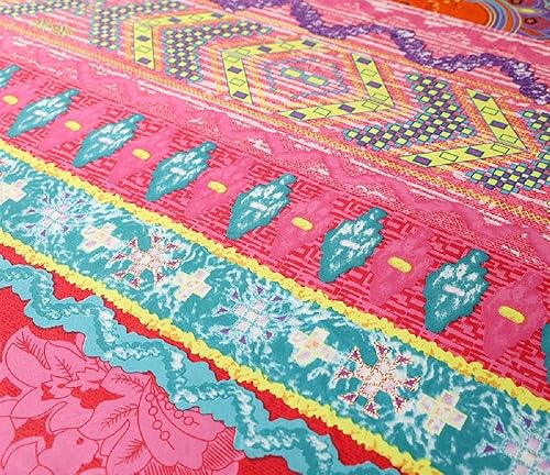 Miniatura 3 de Sábana inferior, de cajón, ajustable con bolsillo profundo, sábanas de tela estampada gruesa