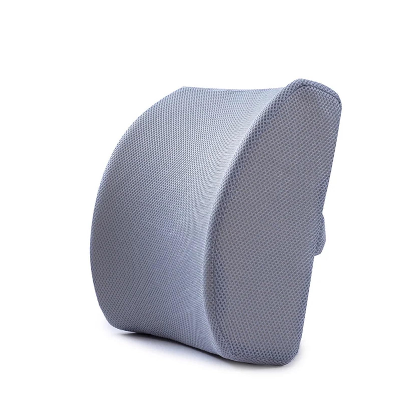 Rynzo scar seat cushion Car Lumbar Support Cushion Memory Foam Waist Pillow Auto Seat Back(White)