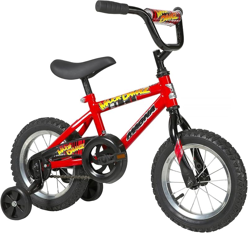 Bicicleta para niños Dynacraft Magna Major Damage de 12 a 20 pulgadas: diseño atrevido y duradero, perfecta para que los niños aprendan a montar, resistente y fácil de montar, ideal para ciclistas jóvenes