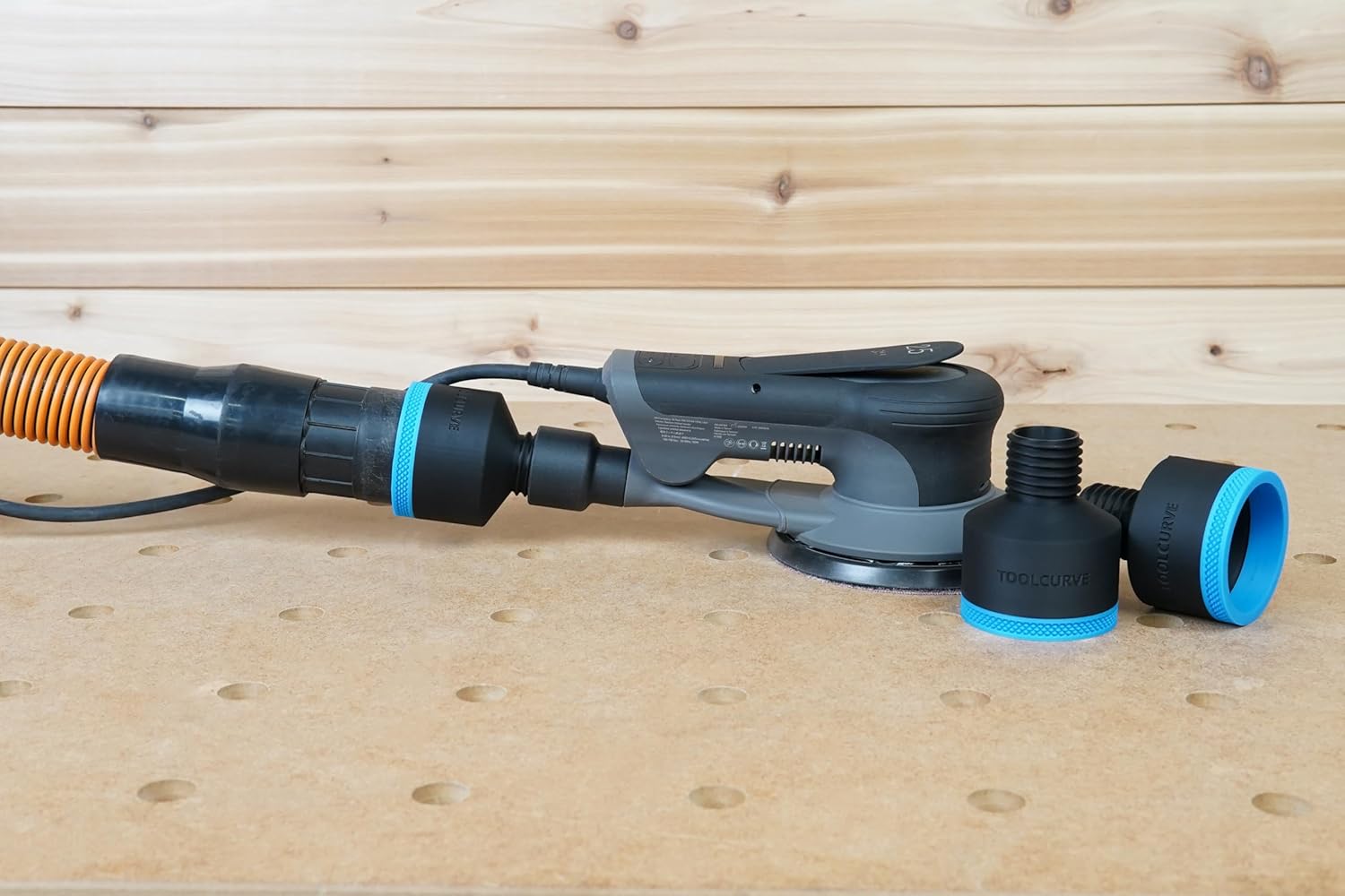 ToolCurve's Hose Adapter Compatible with 3m Xtract Sander (2-1/2" Hose)