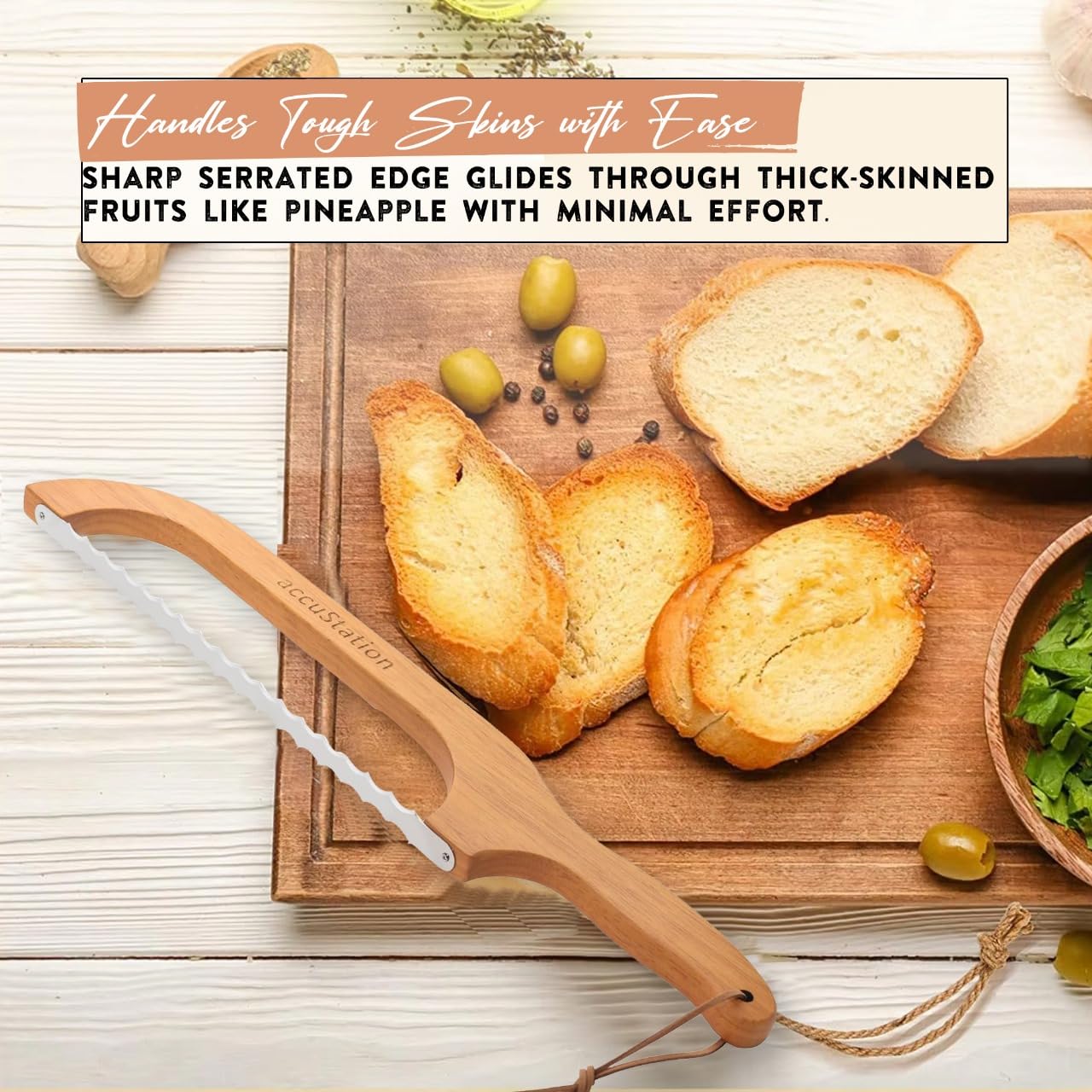 AccuStation Bread Slicer - Slice Like a Pro -7 AccuStation Bread Slicer - Slice Like a Pro -7