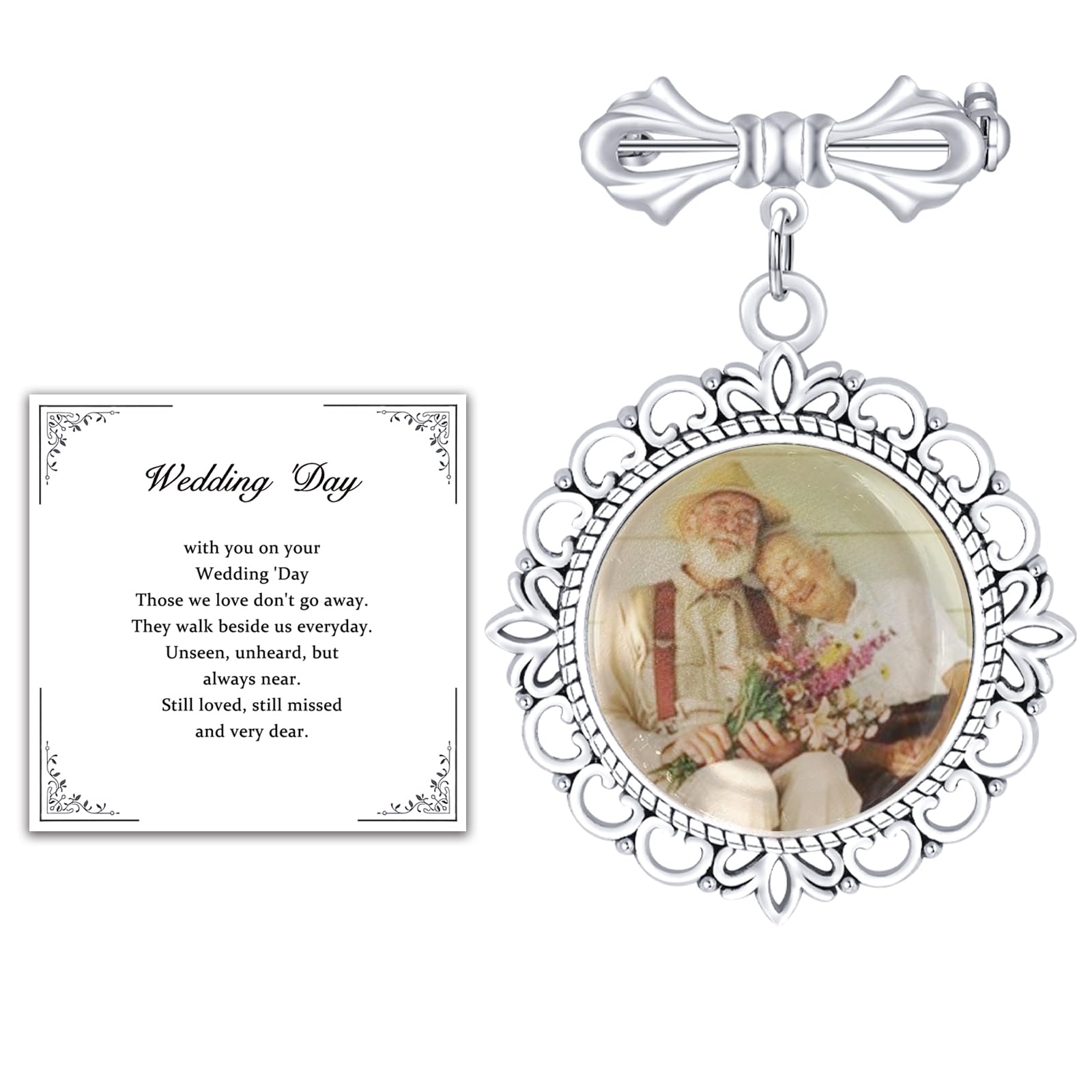 Bouquet Charms For Wedding Memory Photo Charm Wedding Gifts For Bride Gifts For Groom Bridal Bouquet Charm Wedding Gifts For Groom