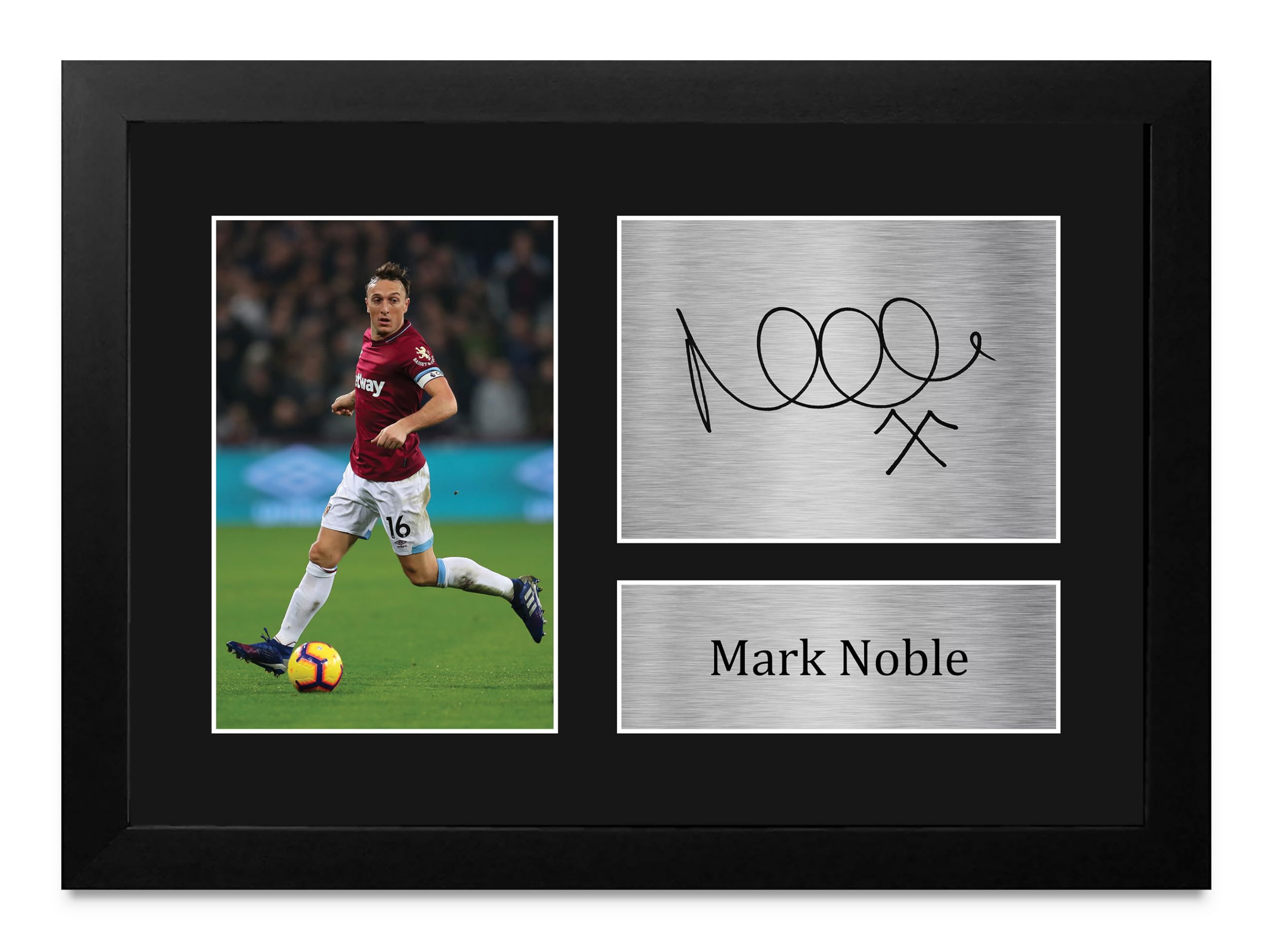 HWC Trading FR Mark Noble Gift Signed FRAMED A4 Printed Autograph West Ham United Gifts Print Photo Picture Display-picture-11