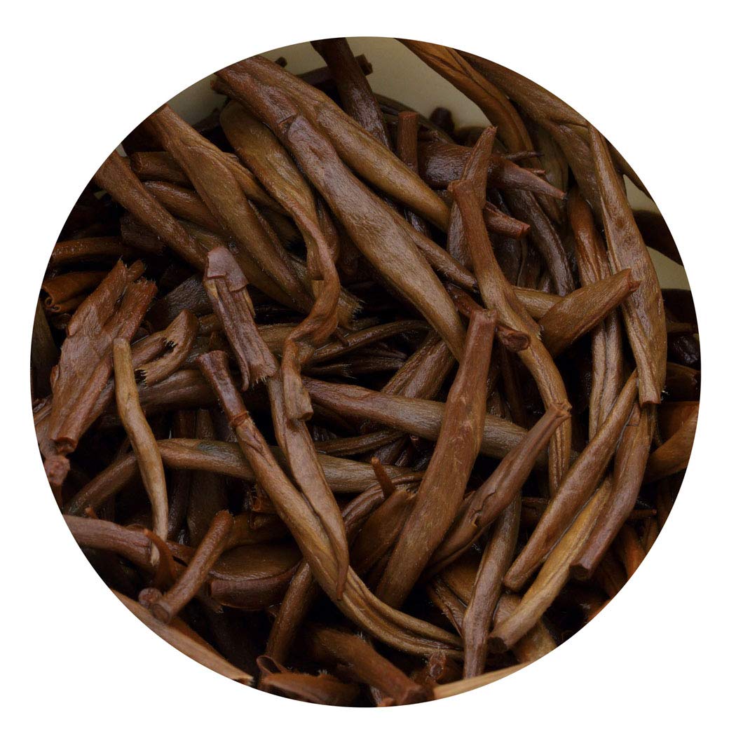 GOARTEA Schwarzer Tee - 500g 17.6oz Nonpareil Supreme Grade Yunnan Fengqing Golden Buds Dian Hong Schwarzer Tee - Dianhong Chinese Black Tea